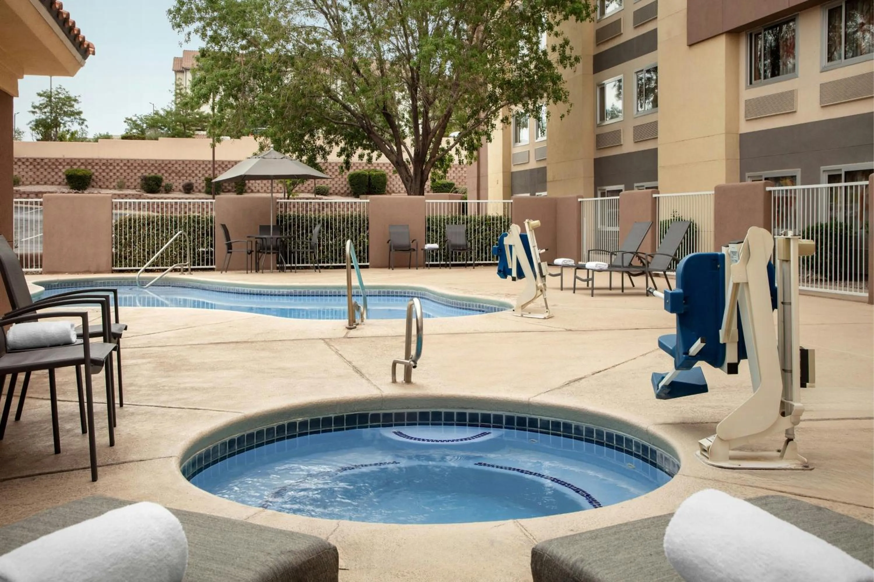 Fitness centre/facilities in Fairfield Inn & Suites by Marriott Albuquerque Airport