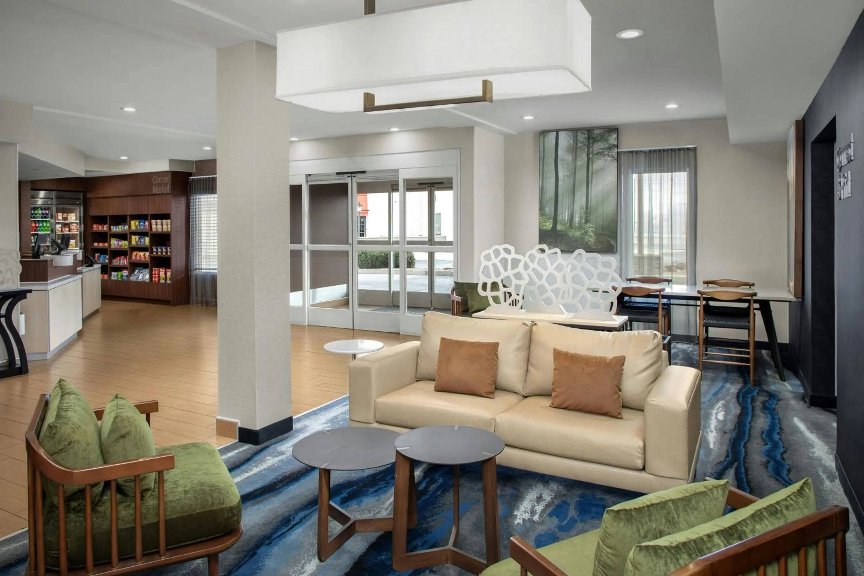 Lobby or reception in Fairfield Inn & Suites by Marriott Albuquerque Airport