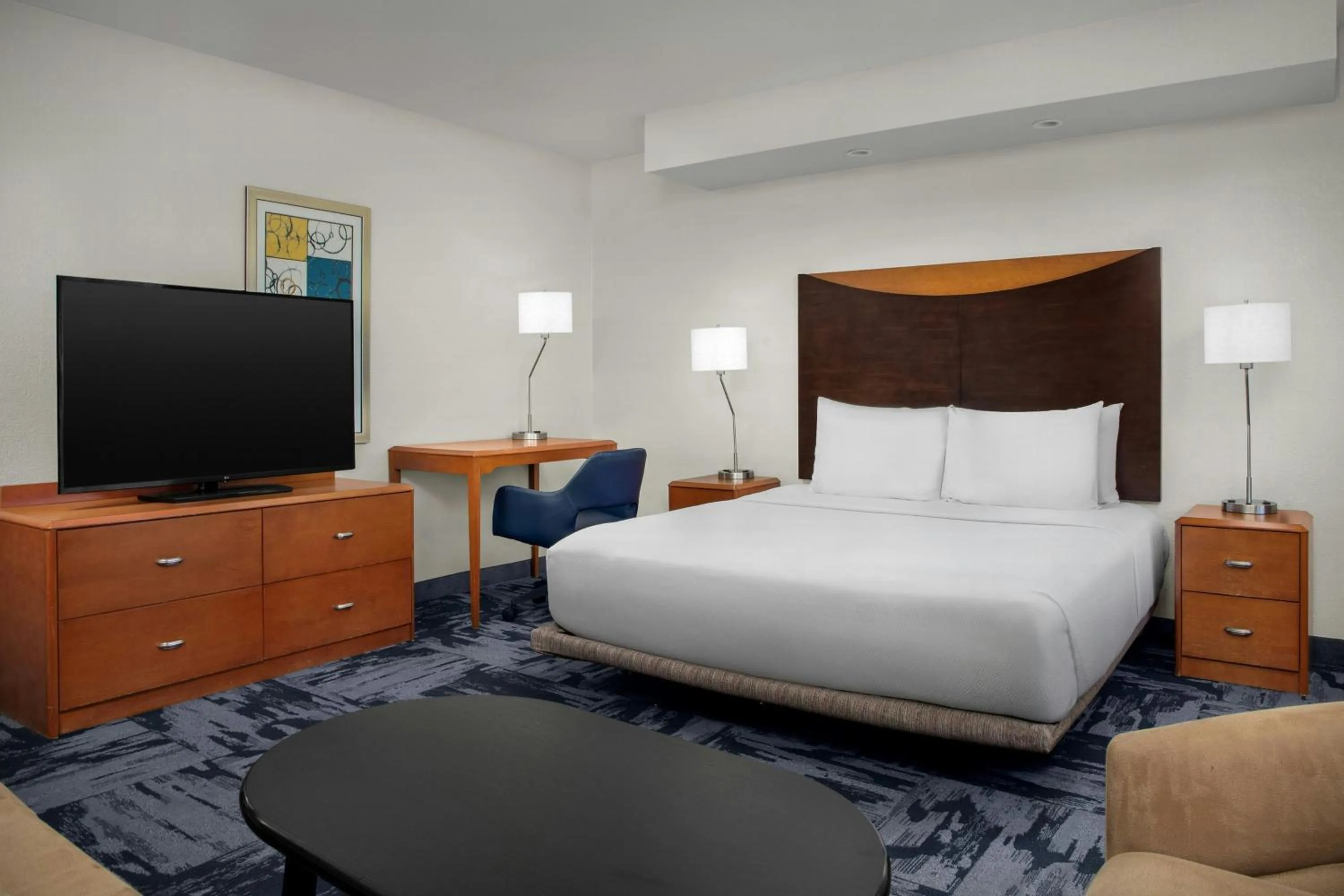 Bedroom, Bed in Fairfield Inn & Suites by Marriott Albuquerque Airport