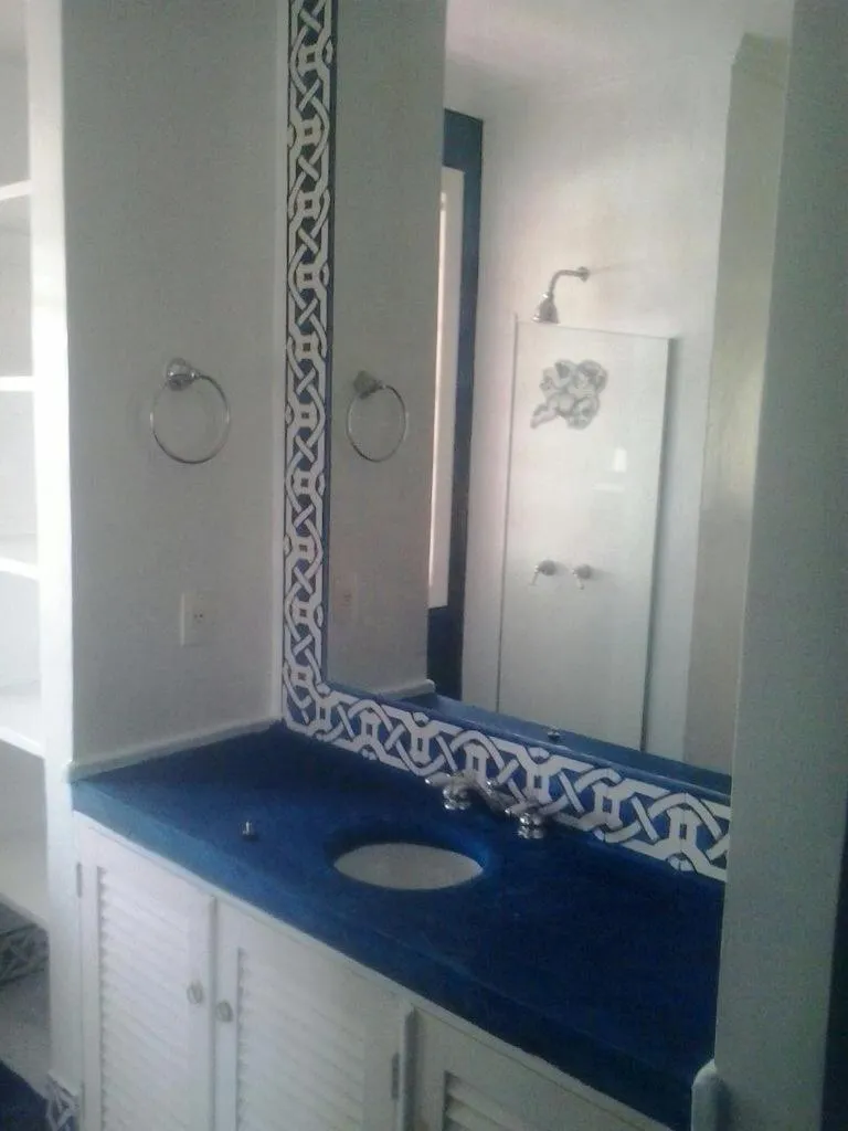 Shower in Casa Grande São Vicente