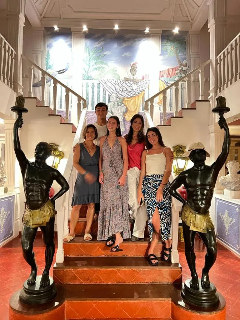 Living room in Casa Grande São Vicente