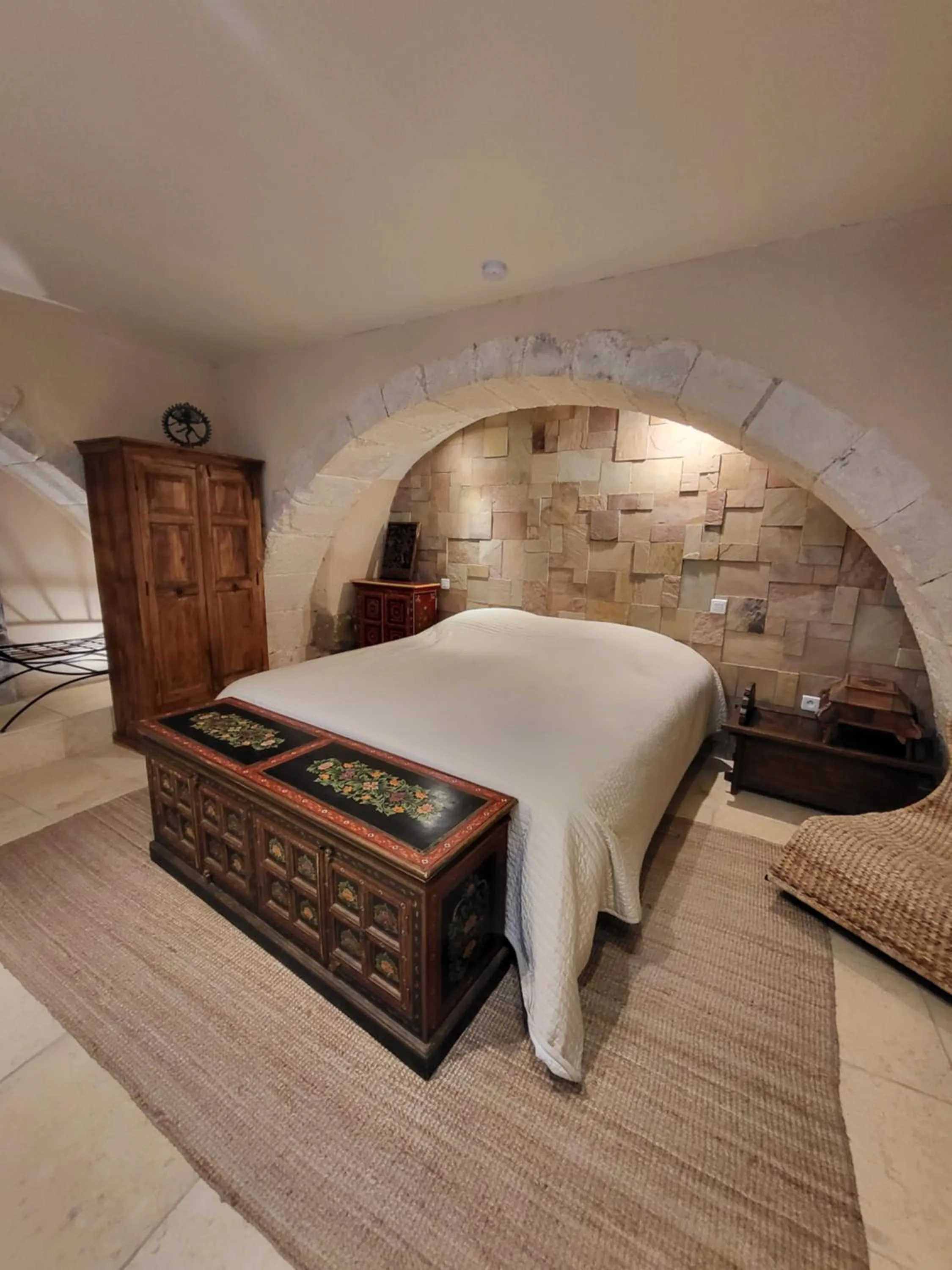 Bed in Gite A.M Hoche