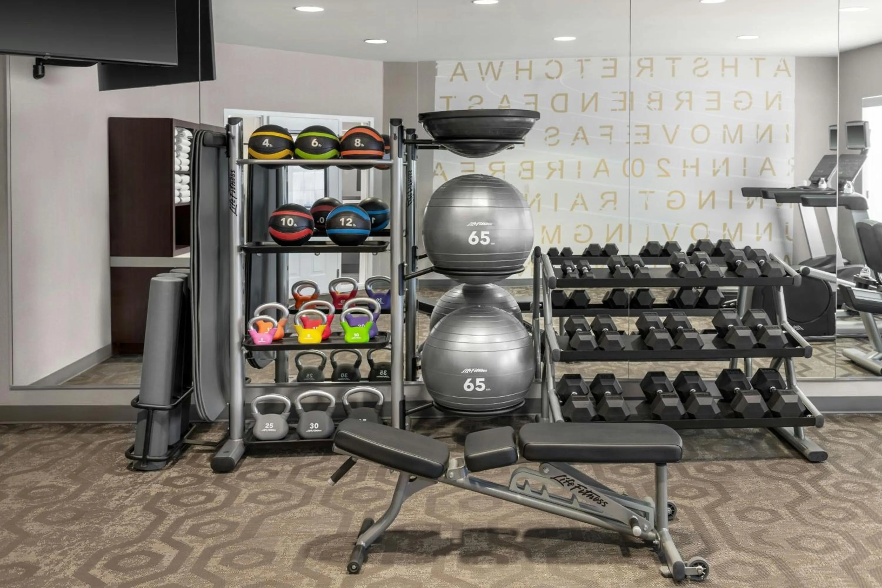 Fitness centre/facilities in Residence Inn by Marriott Albuquerque North