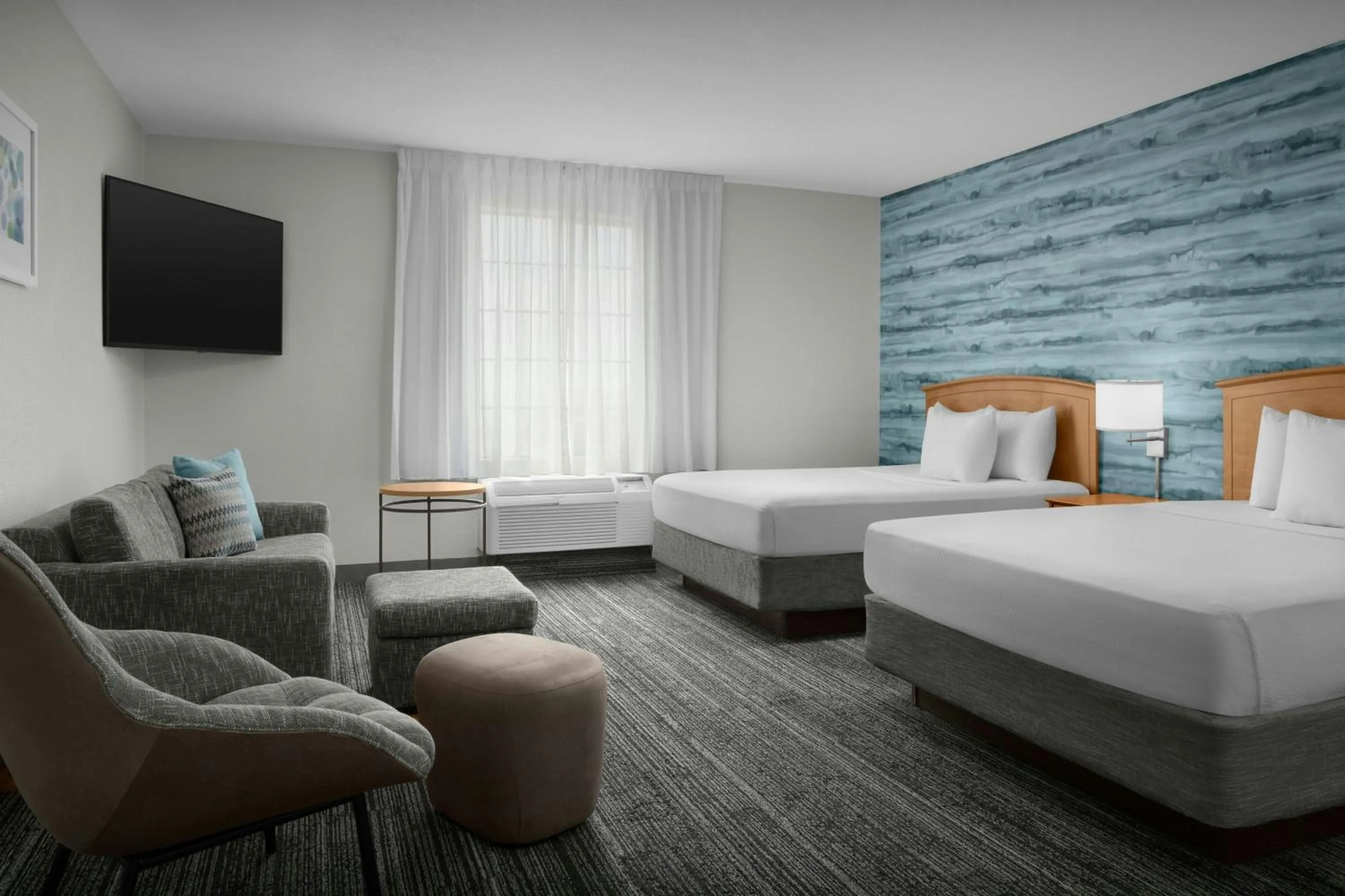 Photo of the whole room, Bed in TownePlace Suites by Marriott Albuquerque Airport