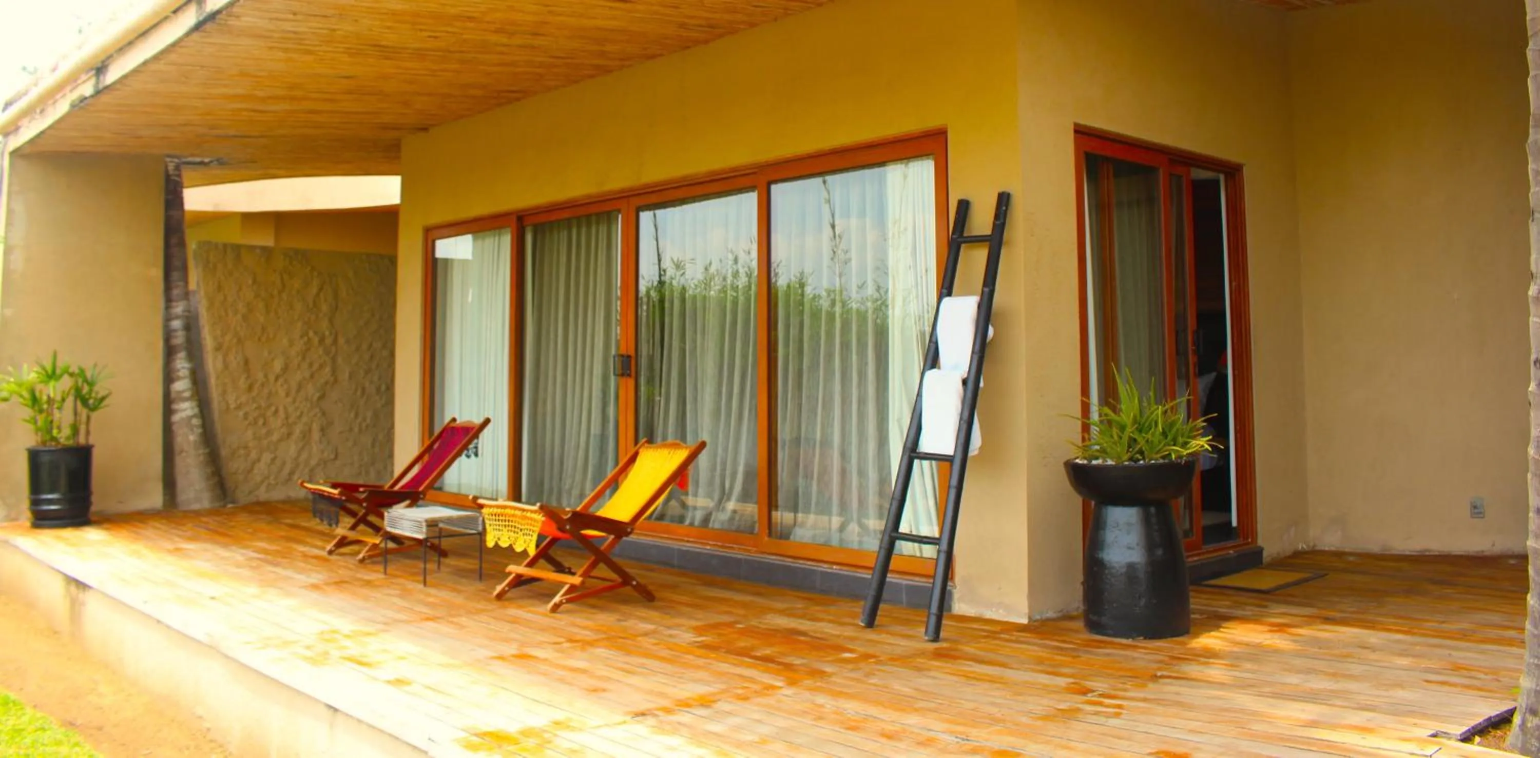 Photo of the whole room in Isla Tajín