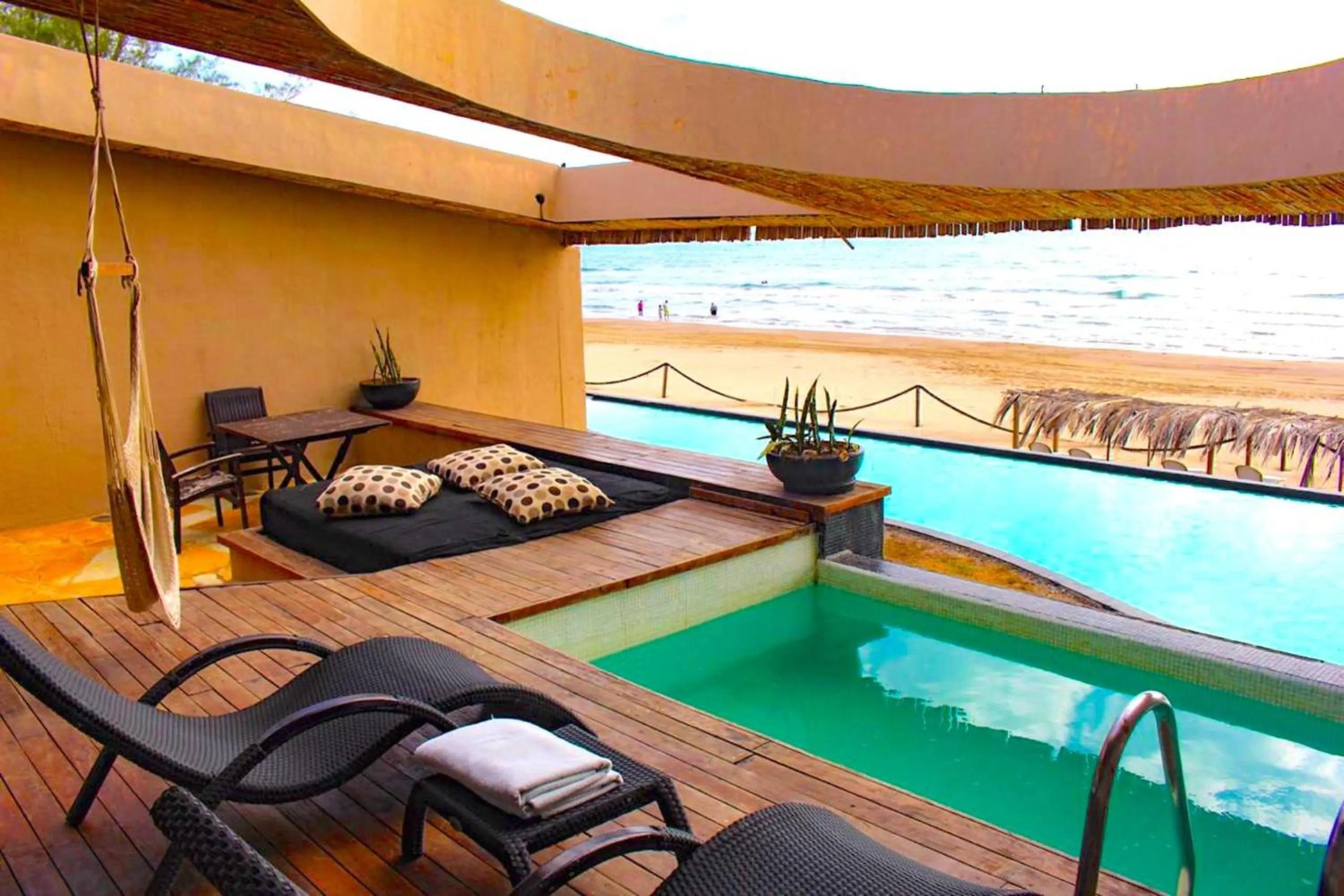 Photo of the whole room in Isla Tajín