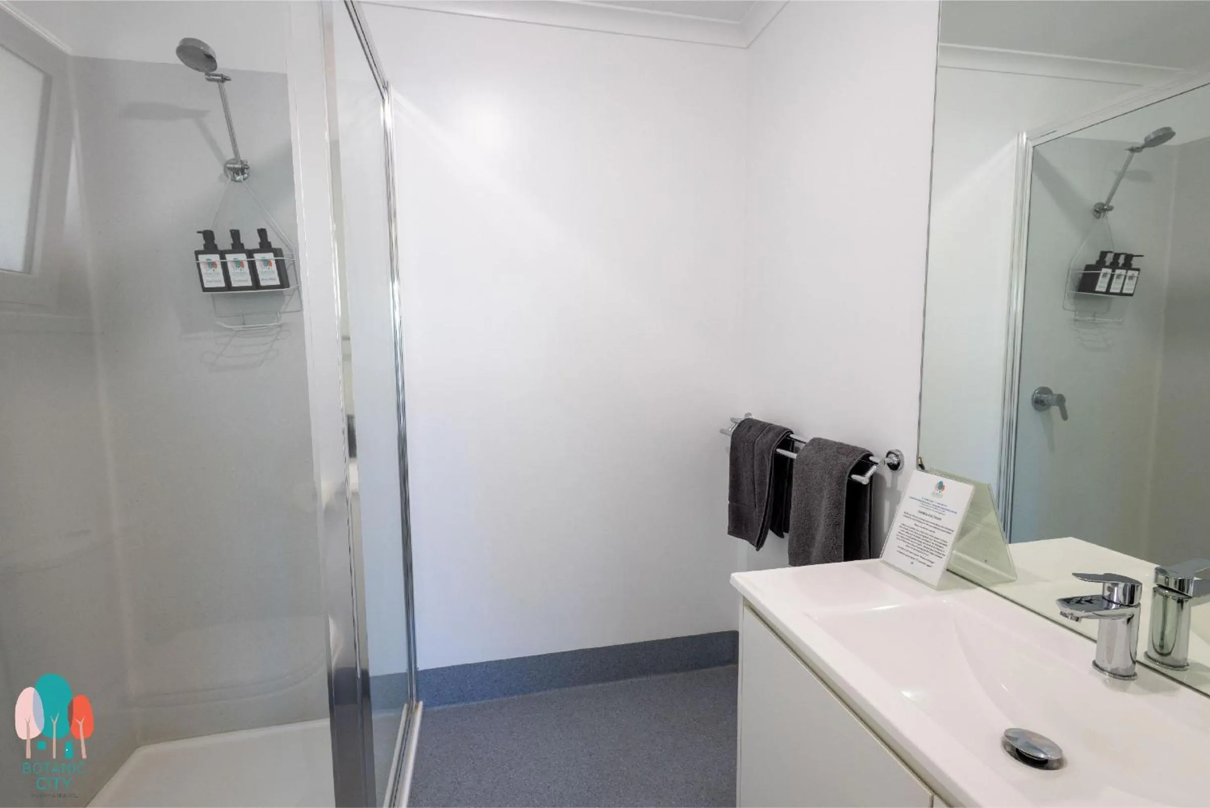 Shower in Botanic City Apartments