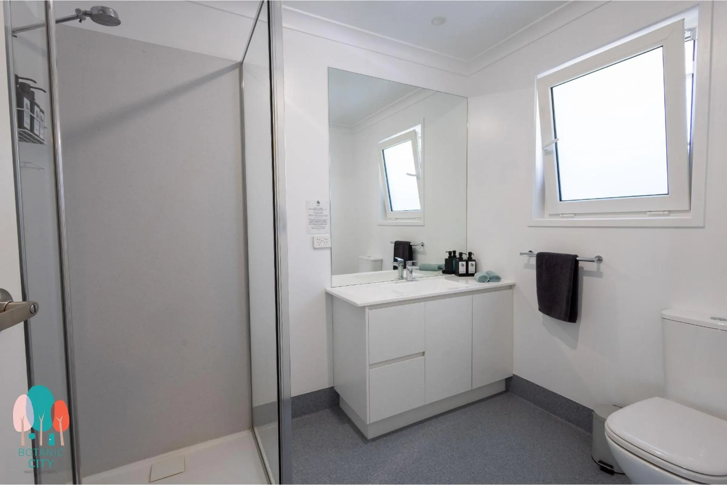 Shower in Botanic City Apartments