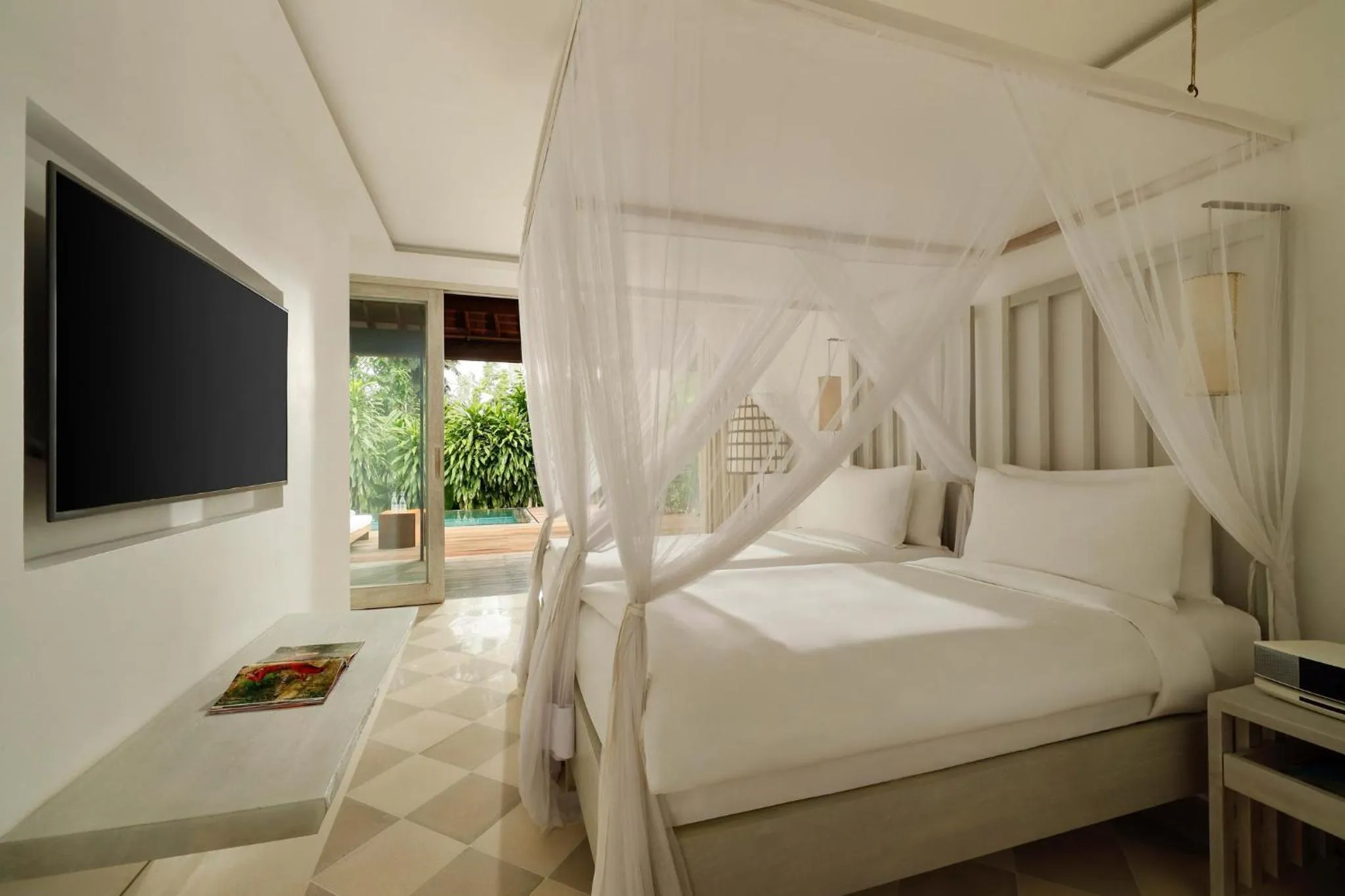 Photo of the whole room, Bed in COMO Uma Ubud