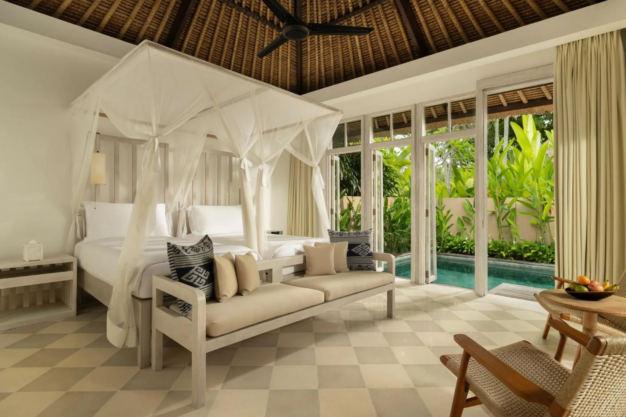 Photo of the whole room in COMO Uma Ubud