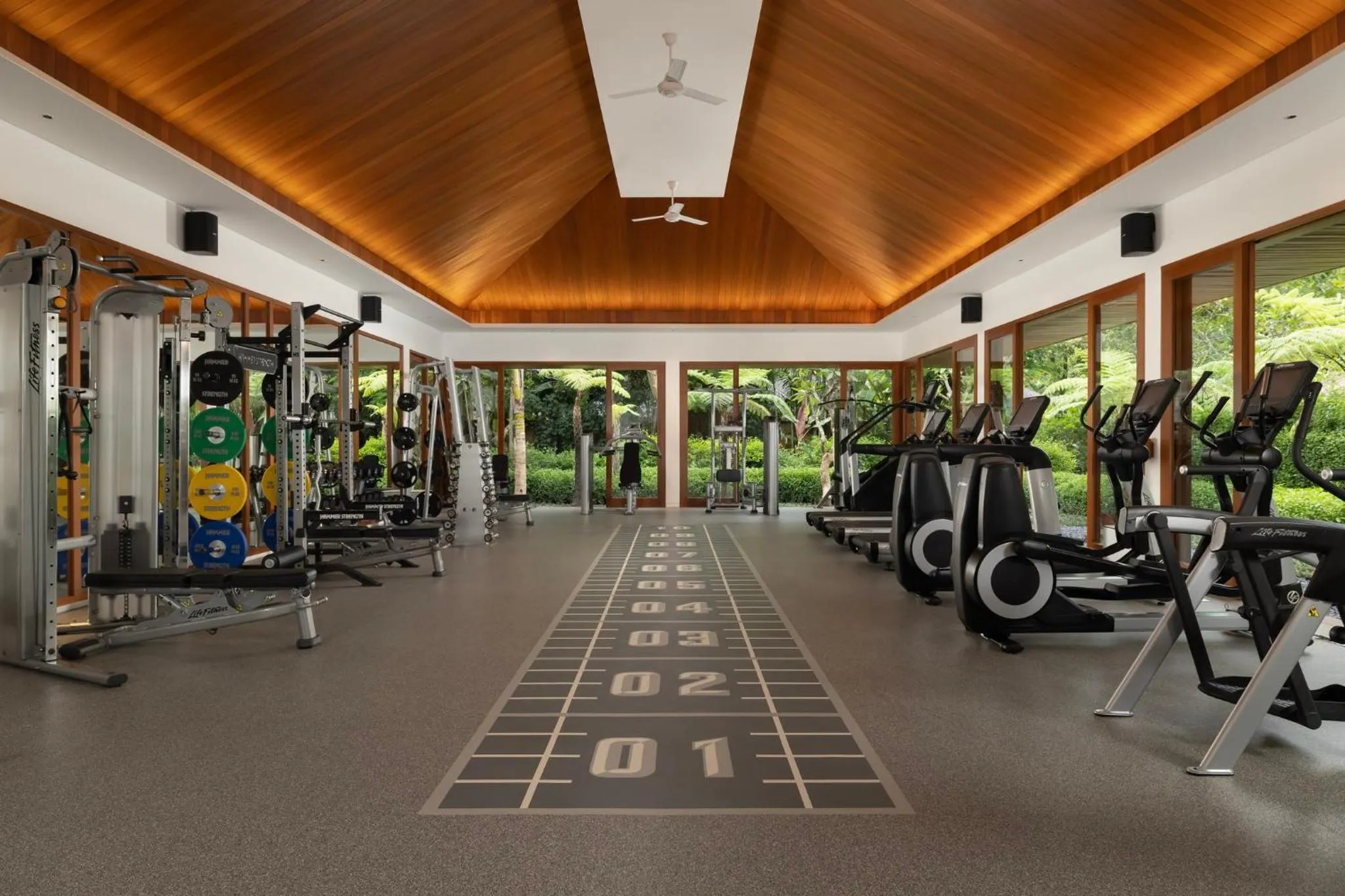 Fitness centre/facilities in COMO Uma Ubud