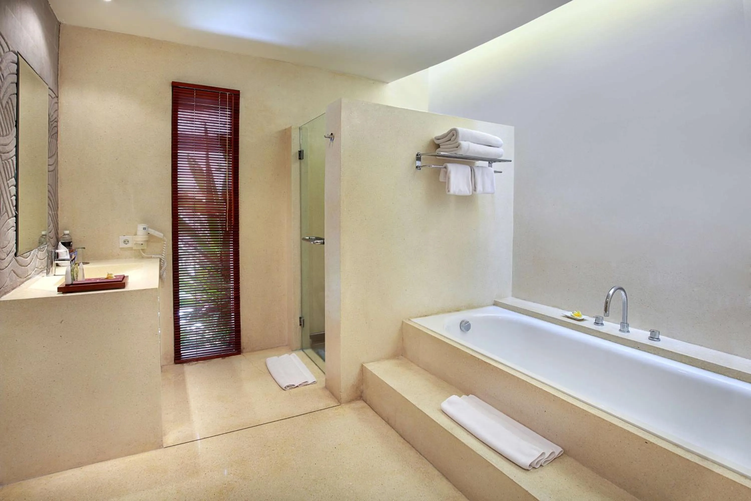 Bathroom in Bali Niksoma Boutique Beach Resort