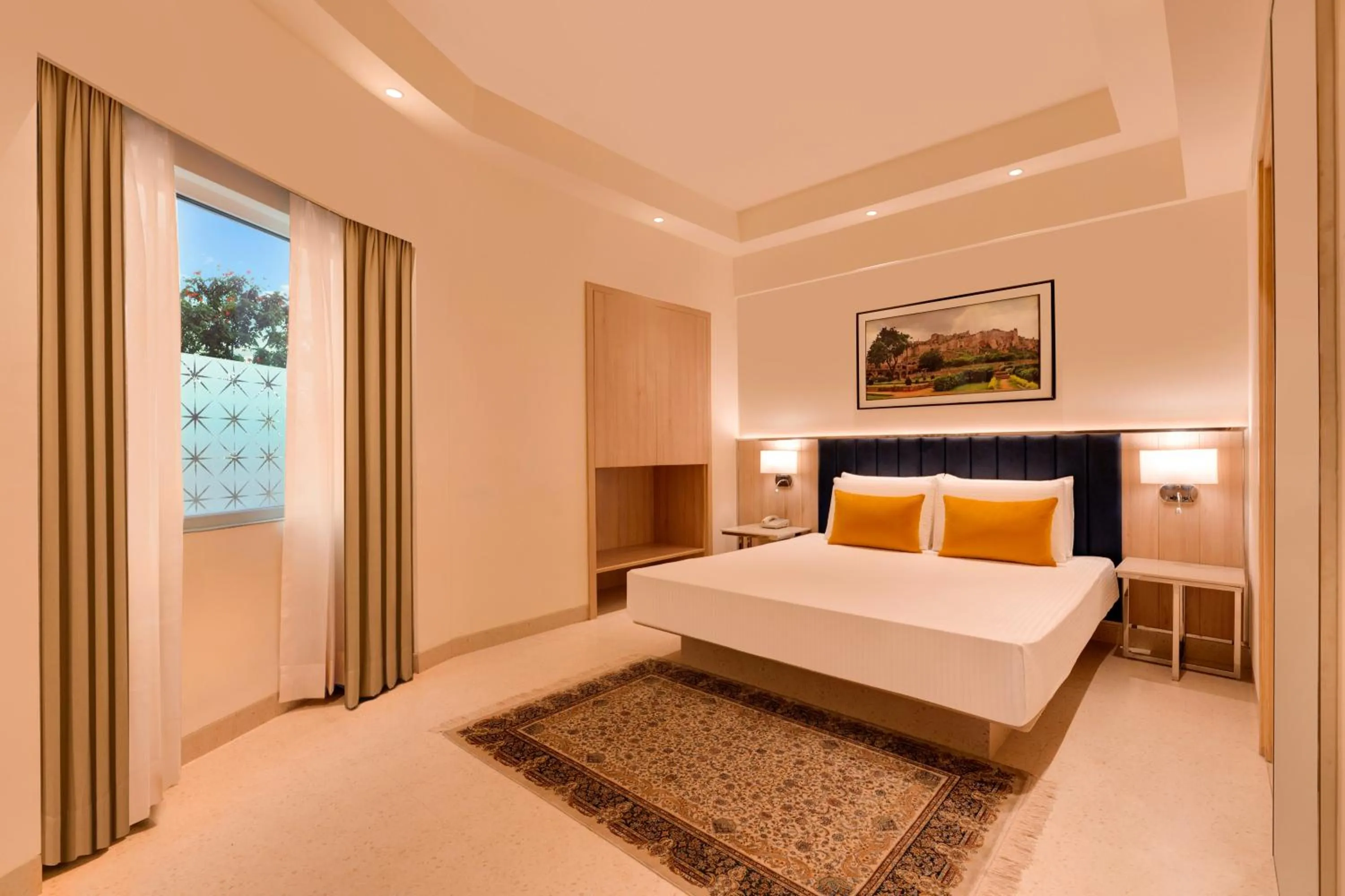 Bed in Lemon Tree Premier Hitec City Hyderabad