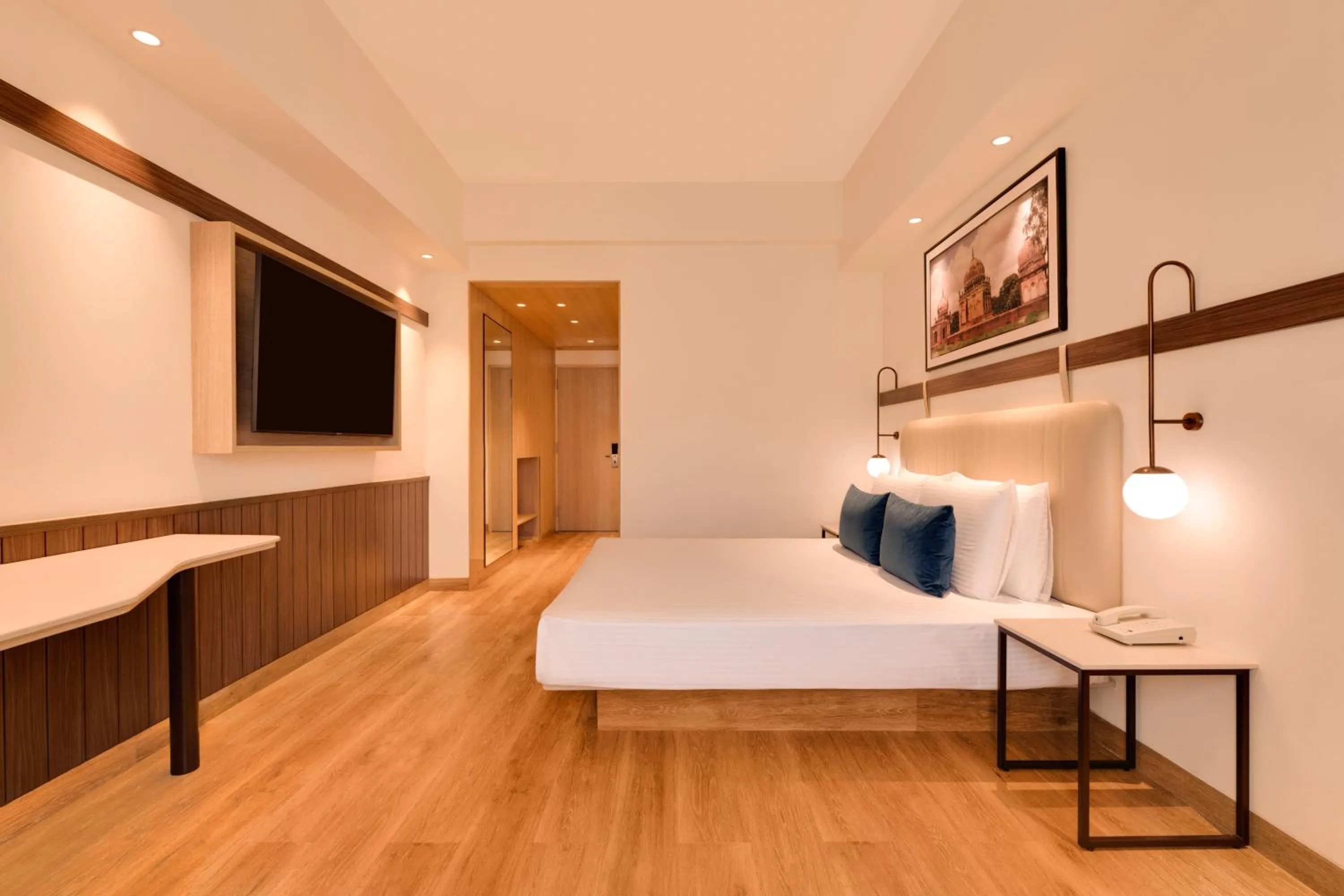 Bed in Lemon Tree Premier Hitec City Hyderabad