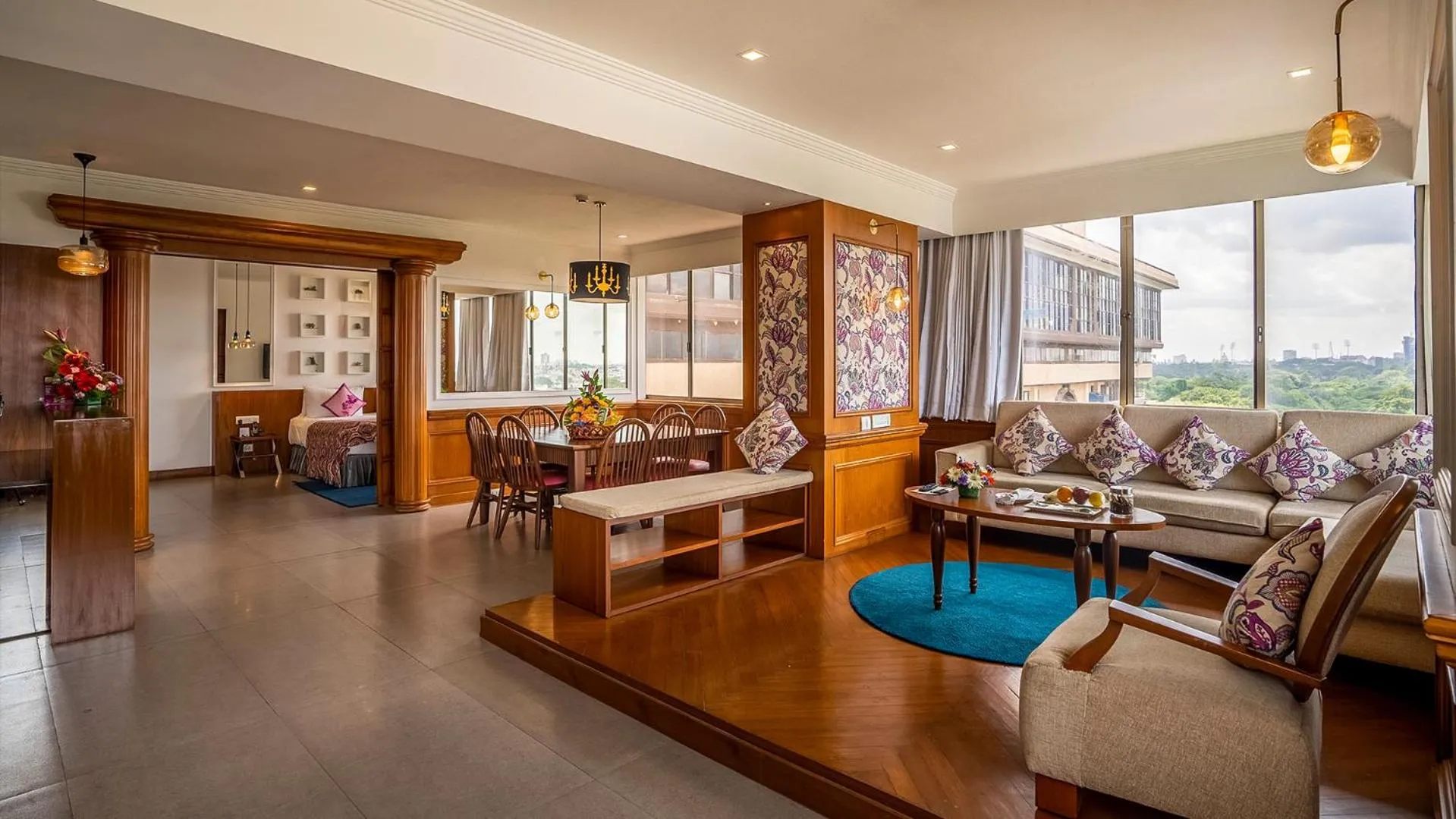 Living room in Royal Orchid Central Bangalore, MG Road