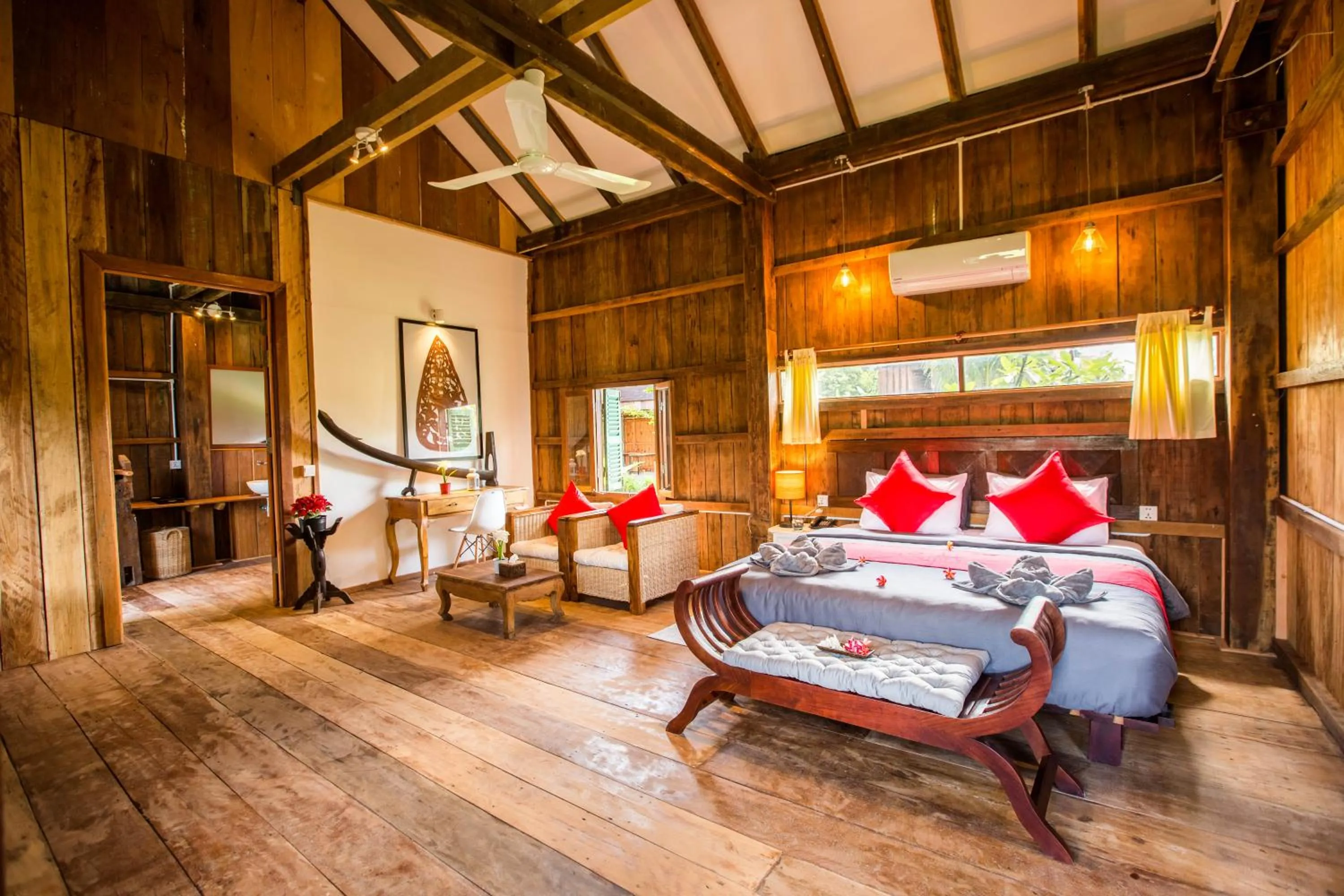 Bedroom, Bed in Kampot River Residence