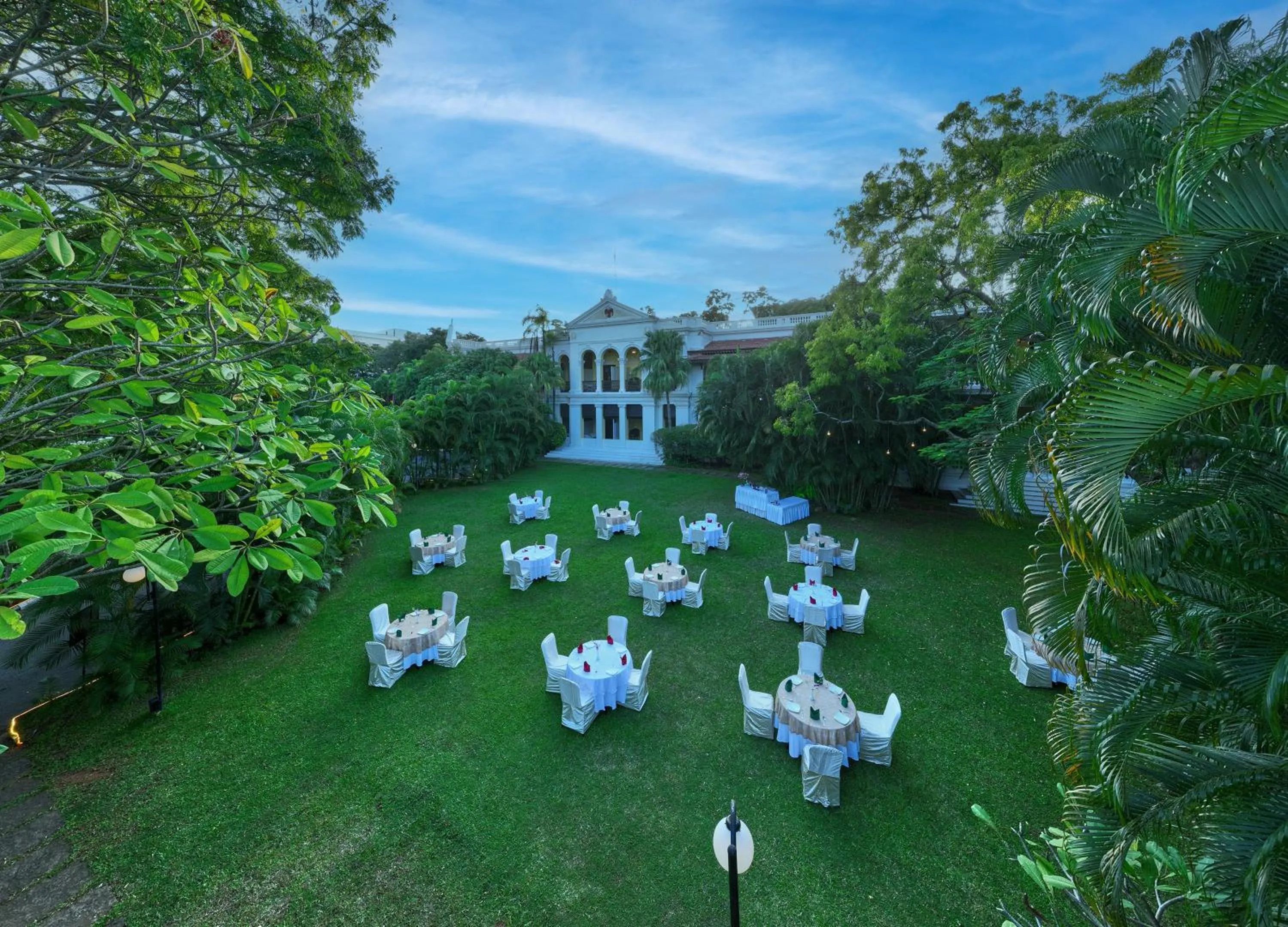 Garden in Royal Orchid Metropole Mysore