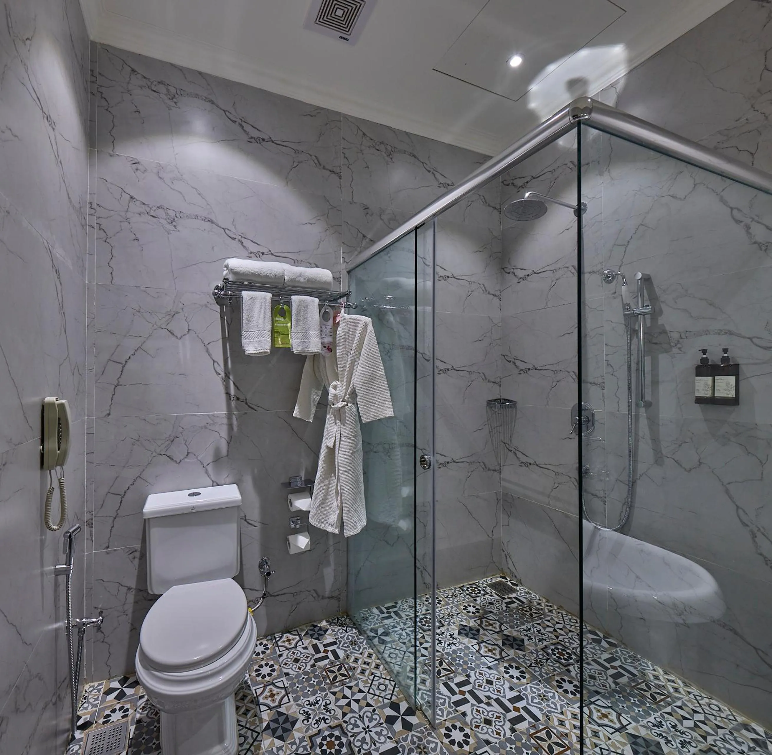 Shower in Royal Orchid Metropole Mysore