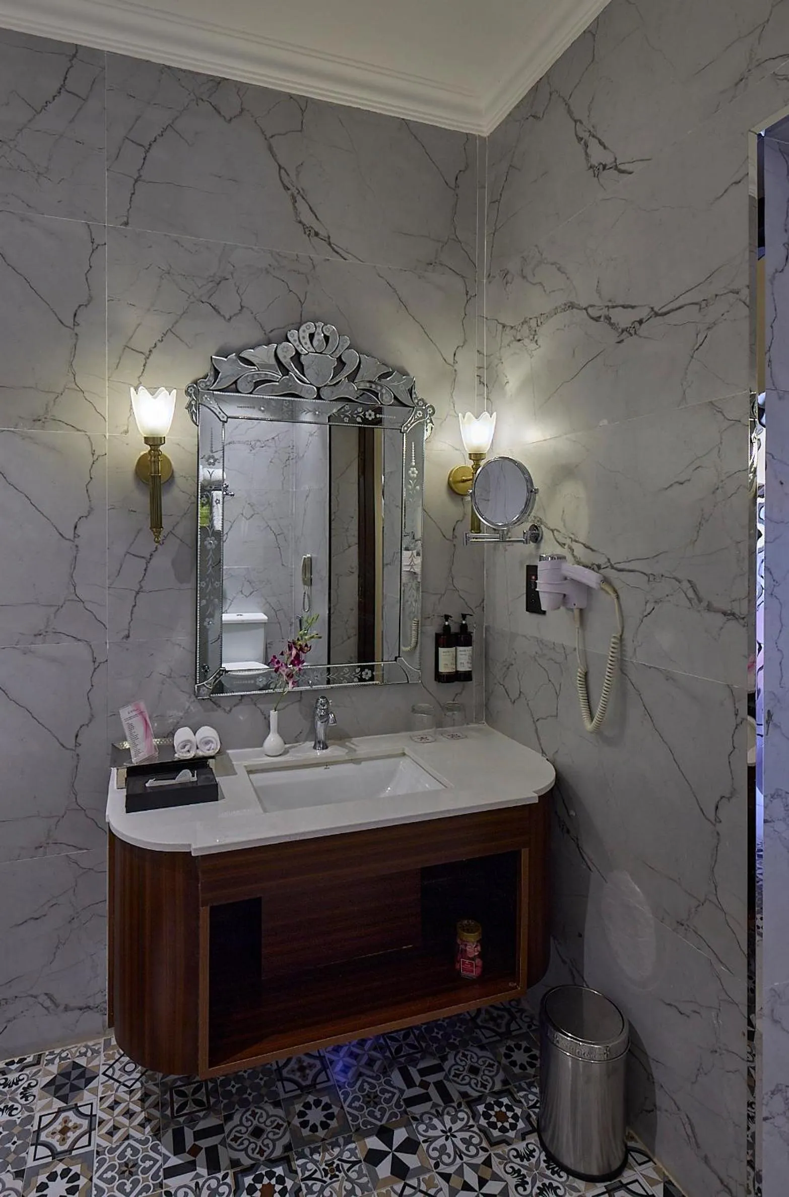 Bathroom in Royal Orchid Metropole Mysore