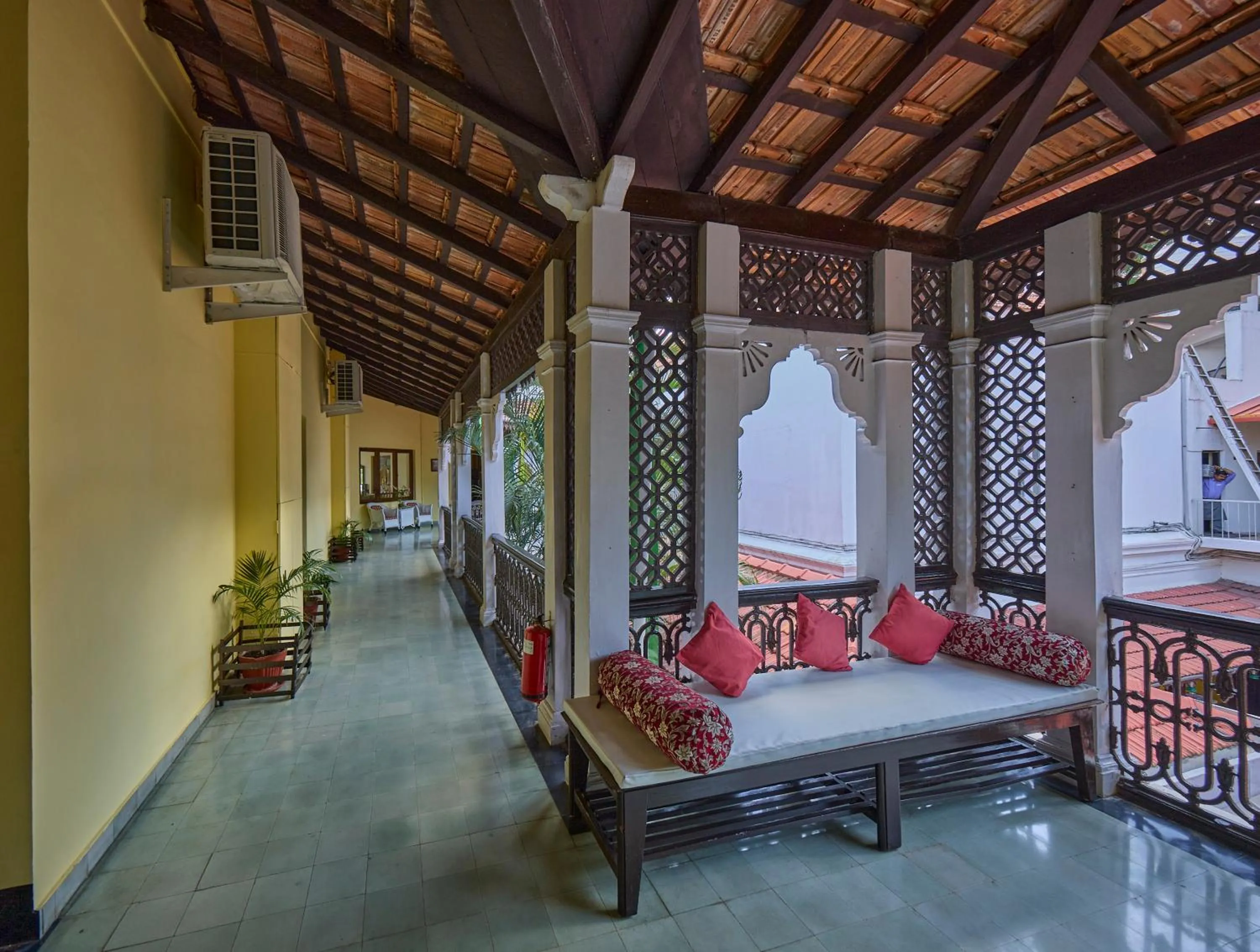 Seating area in Royal Orchid Metropole Mysore