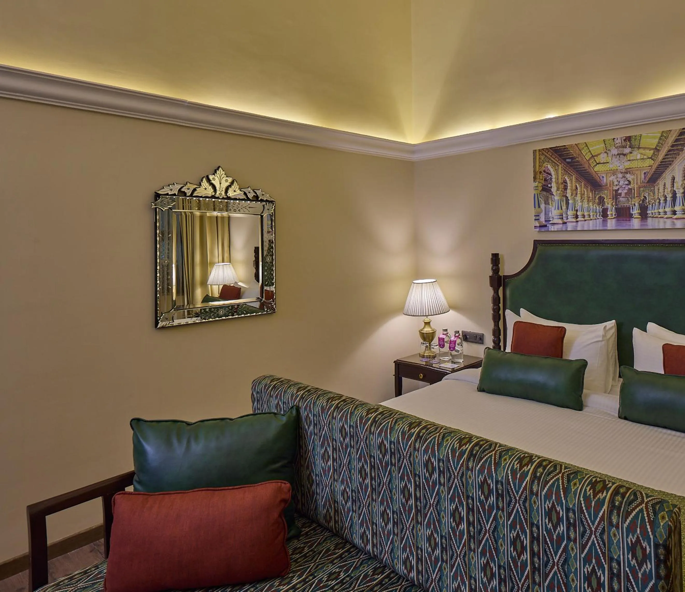 Bedroom, Bed in Royal Orchid Metropole Mysore