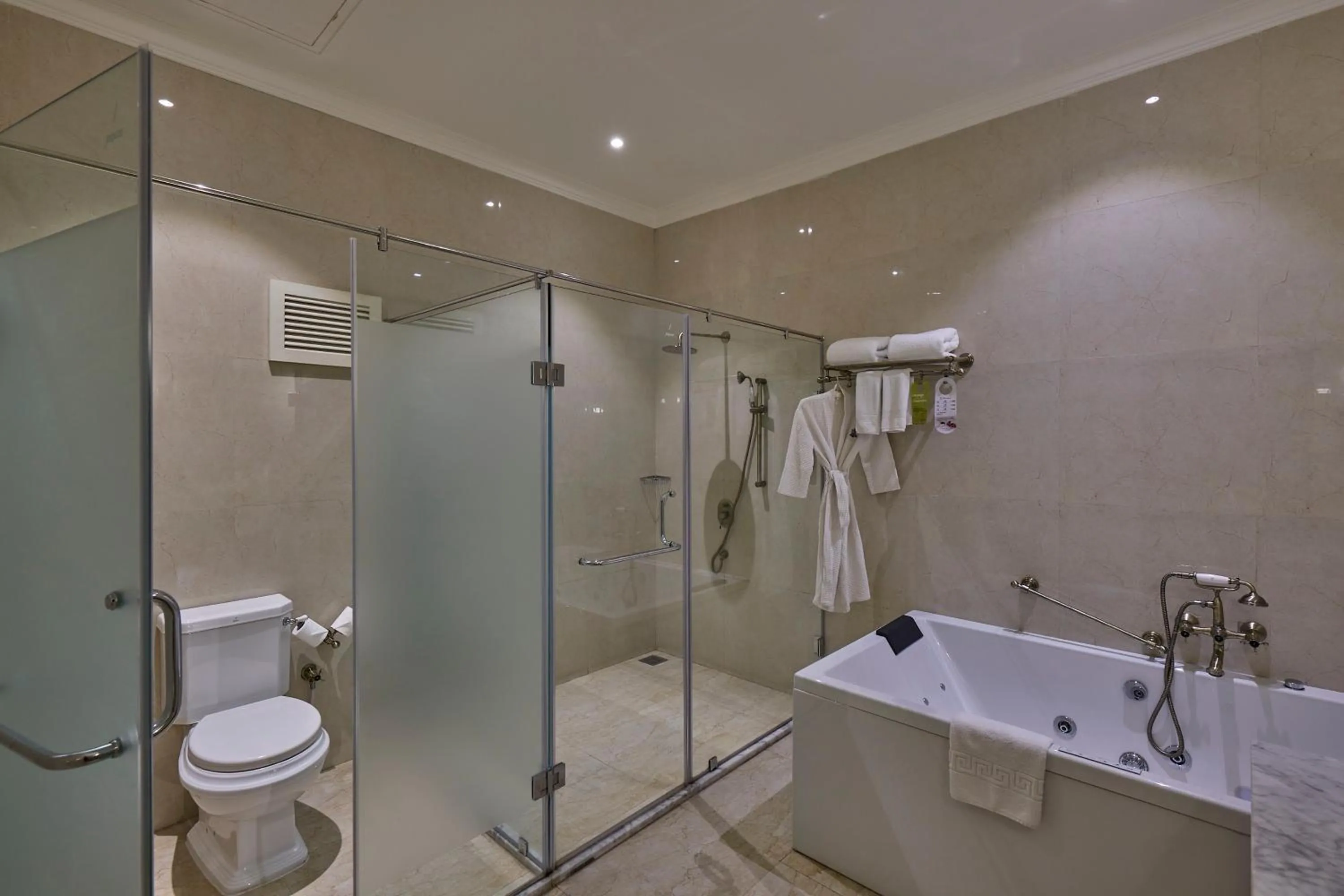 Toilet in Royal Orchid Metropole Mysore