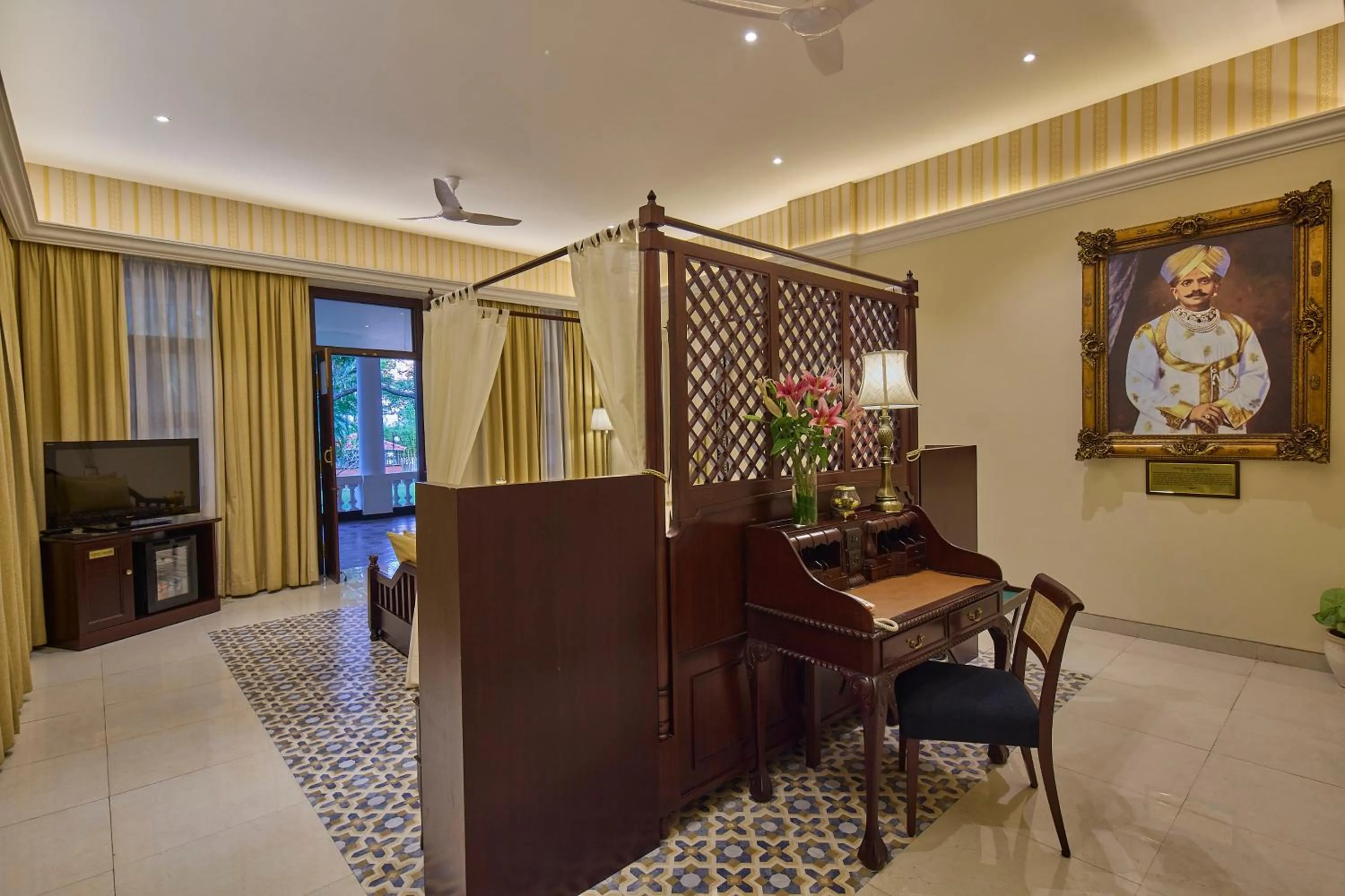 Living room in Royal Orchid Metropole Mysore