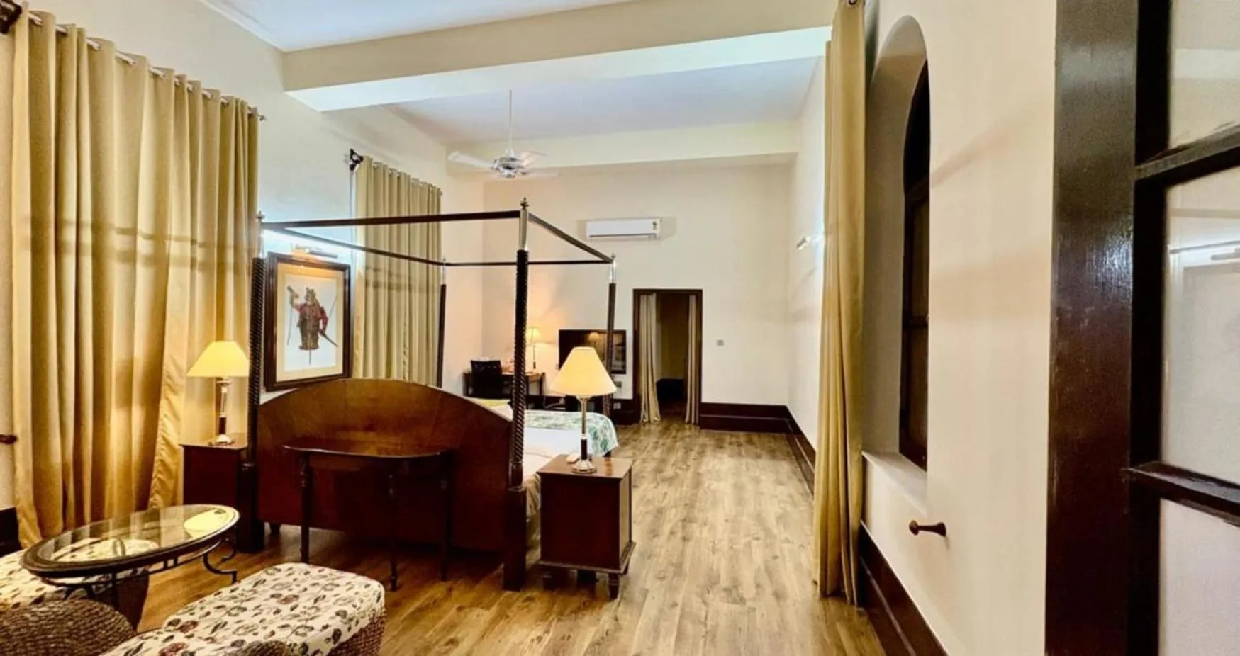 Bedroom, Bed in Royal Orchid Brindavan Garden Mysore