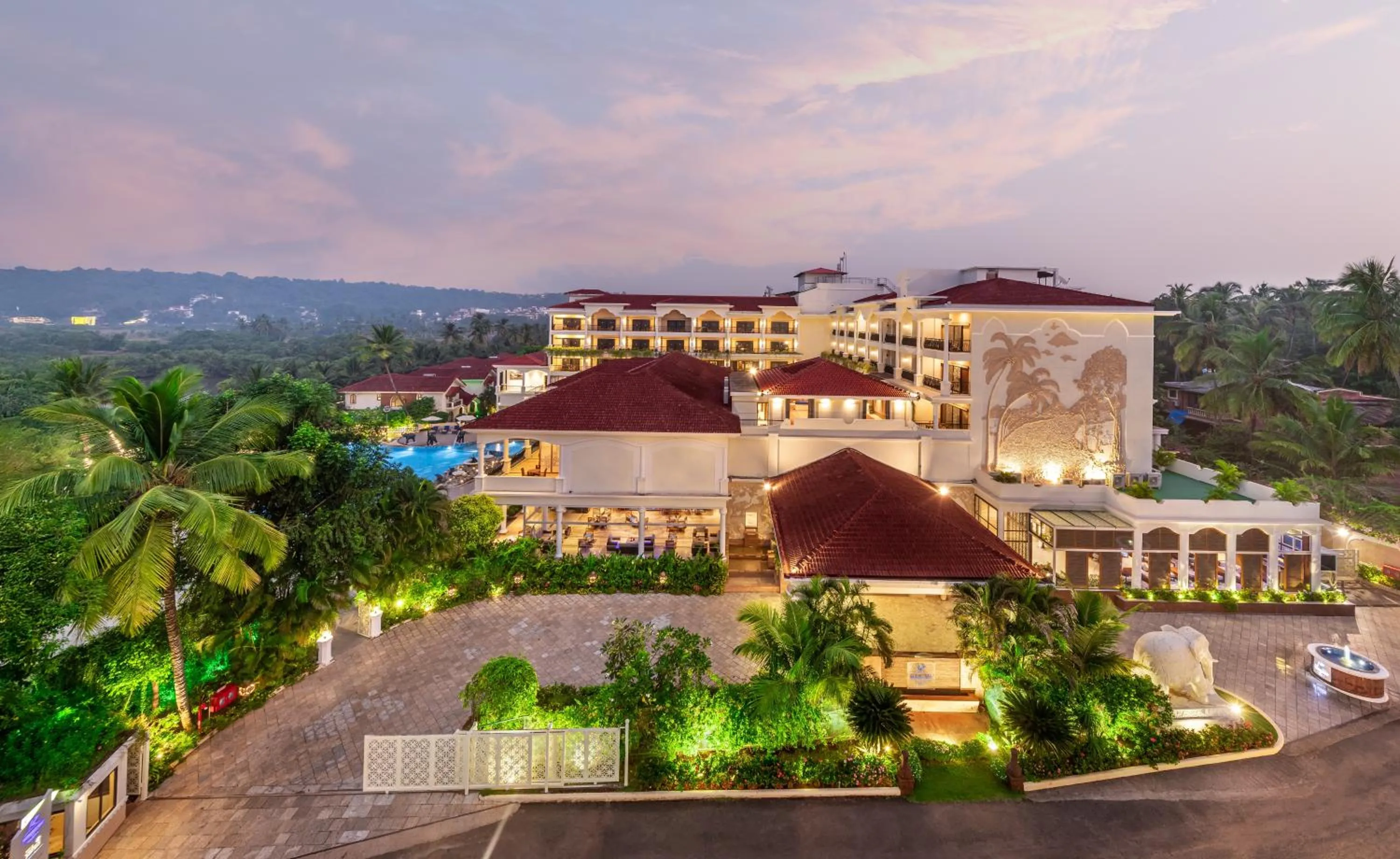 Bird's eye view in Resort Rio