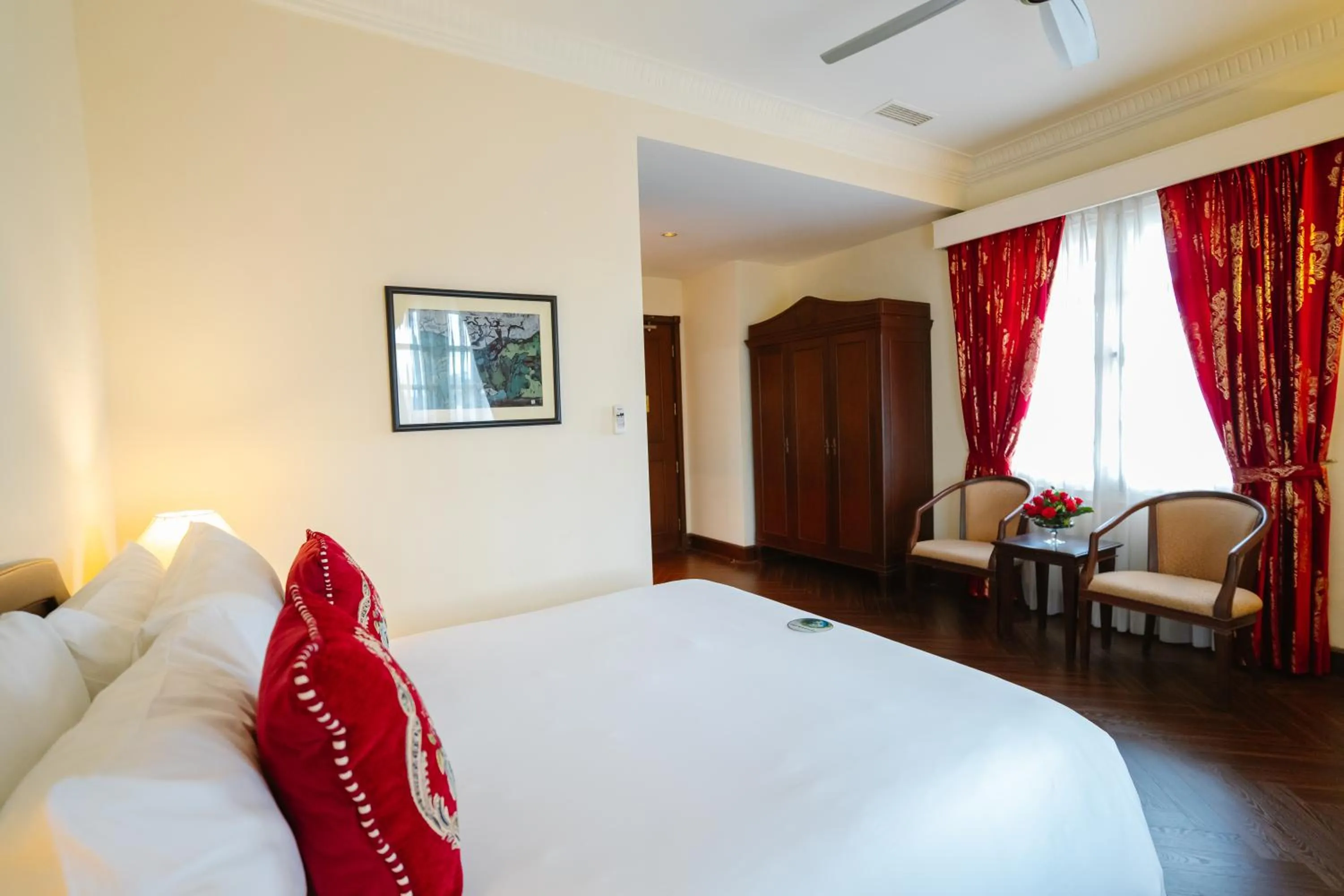 Bed in Du Parc Hotel Dalat