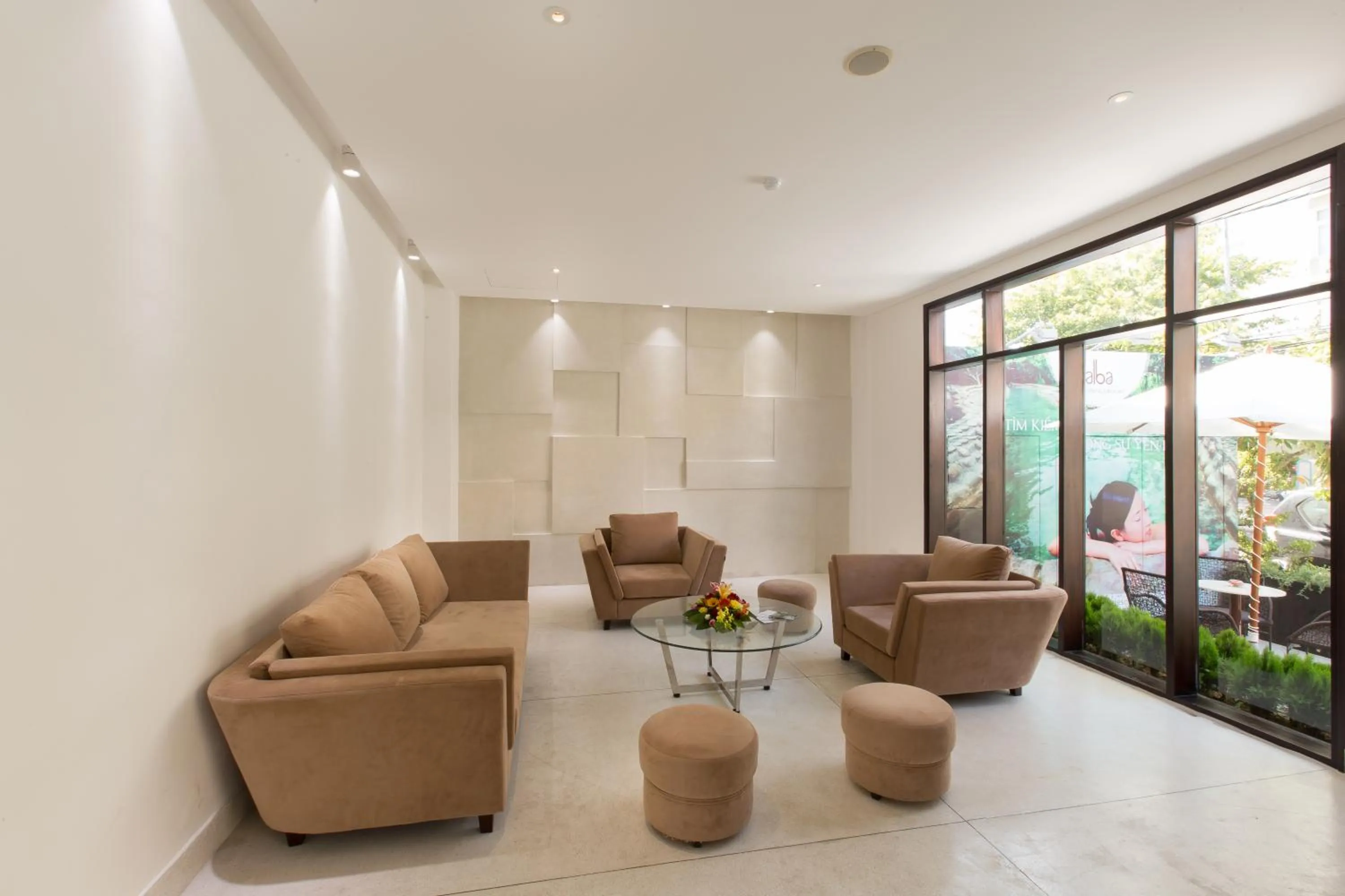 Lobby or reception in Alba Hotel