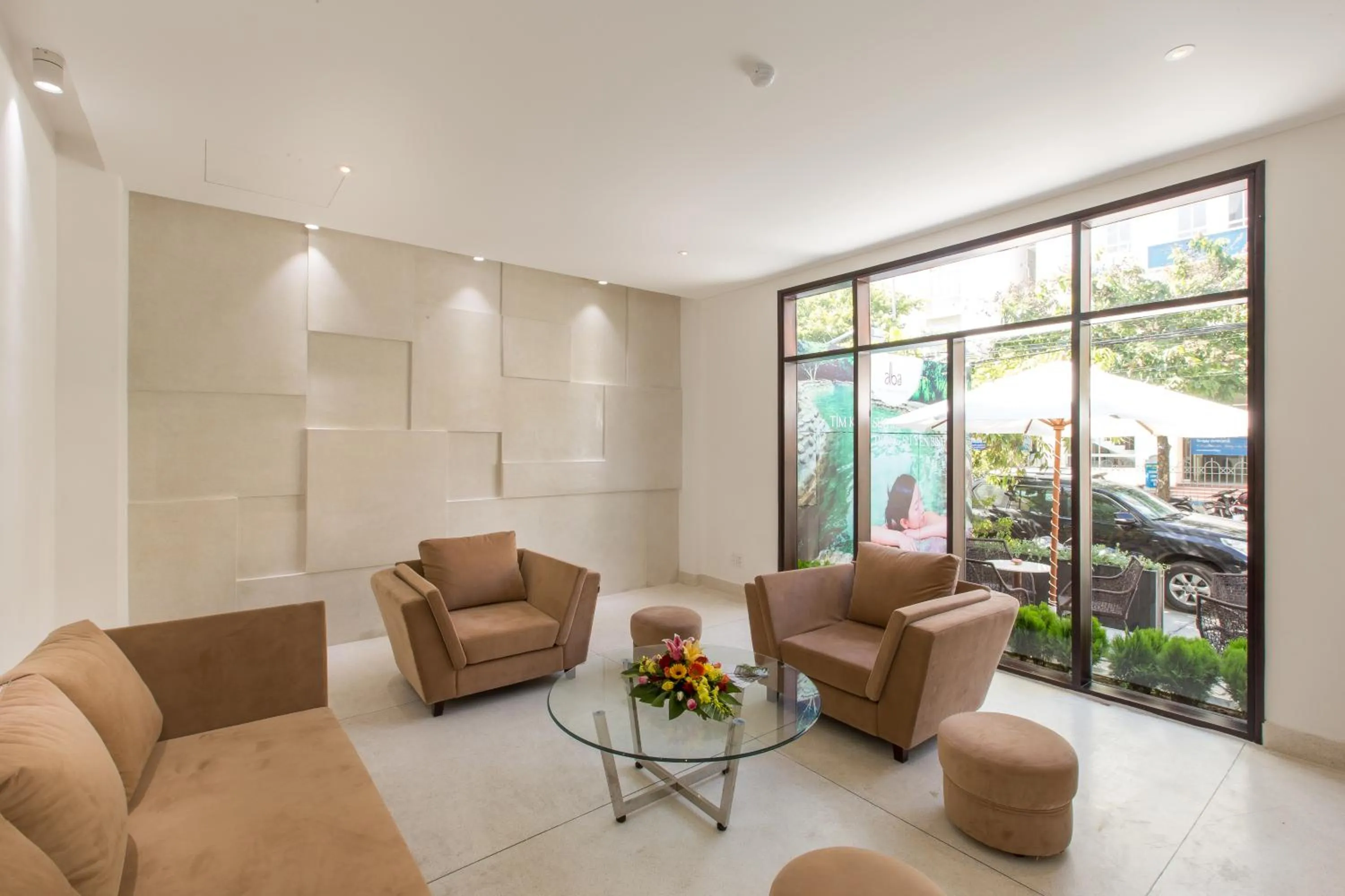 Lobby or reception in Alba Hotel