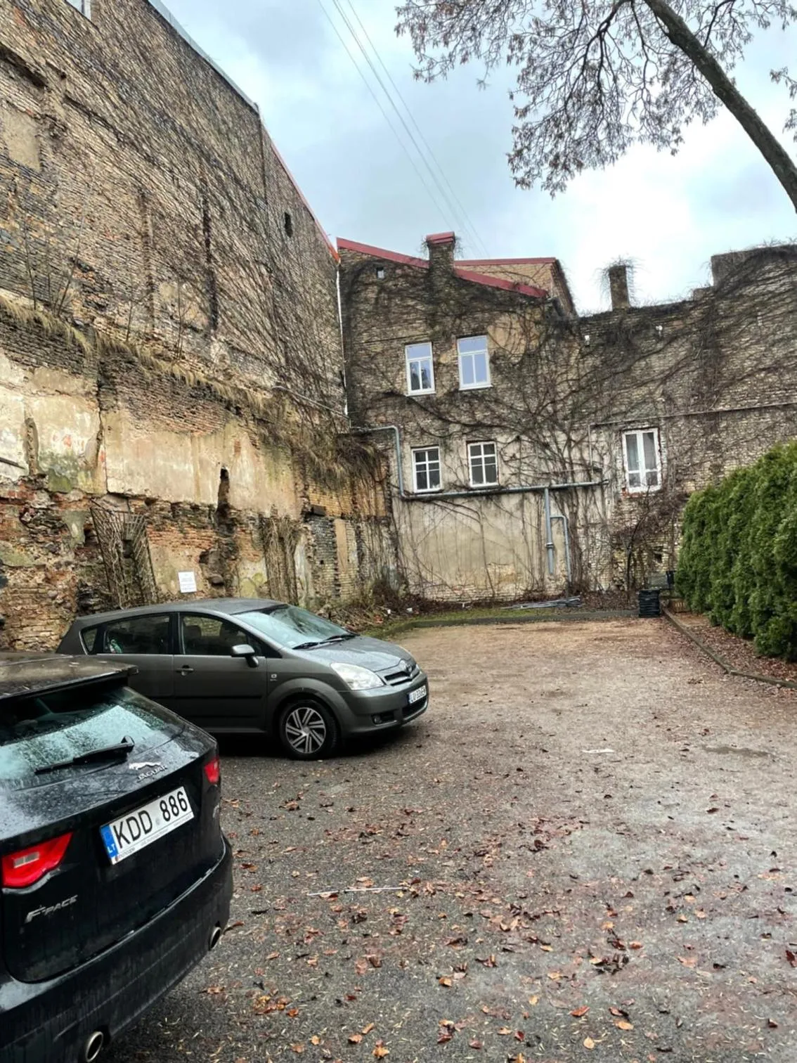 Parking in Grotthuss Boutique Hotel Vilnius