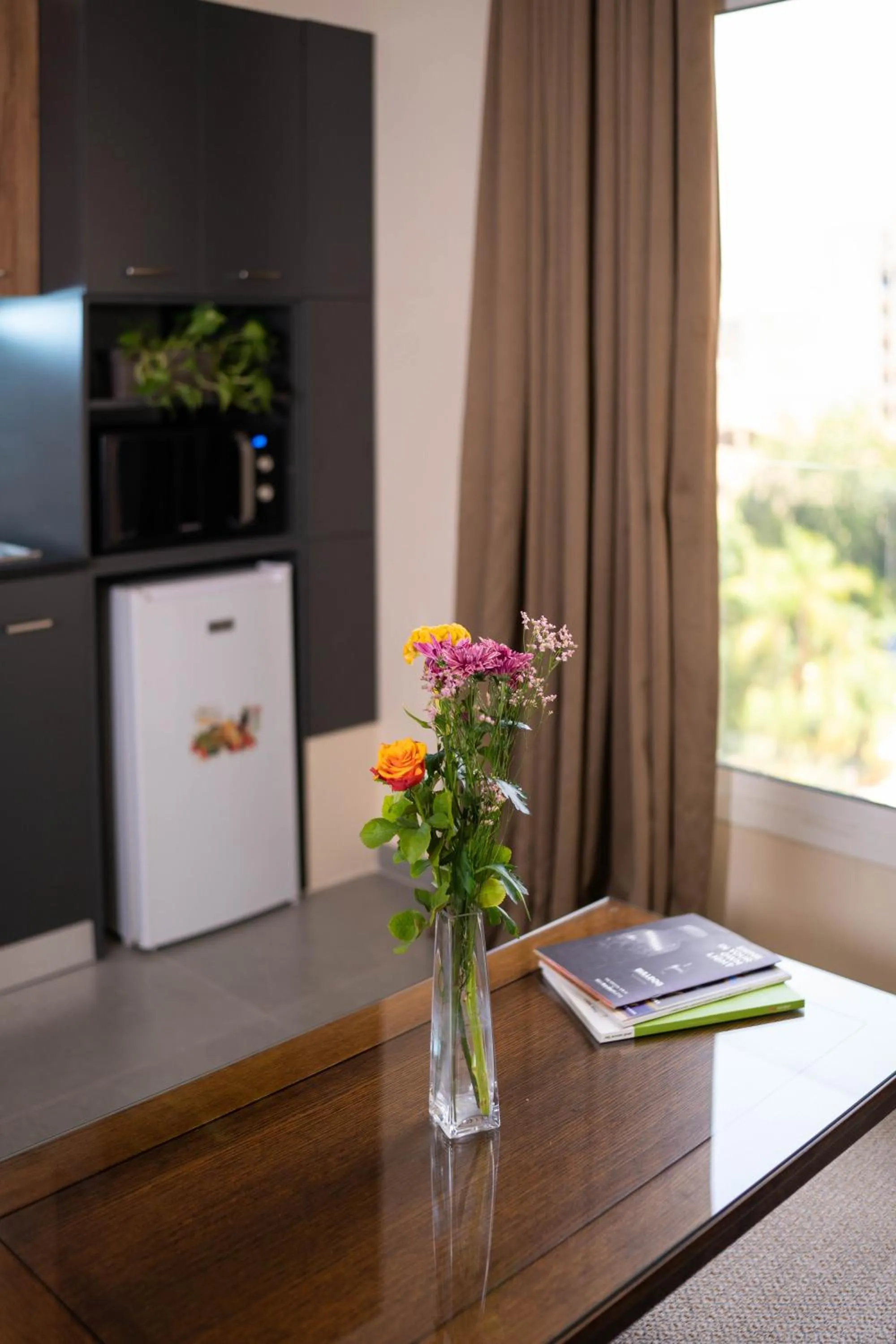 Kitchen or kitchenette in Cosmopolitan Hotel