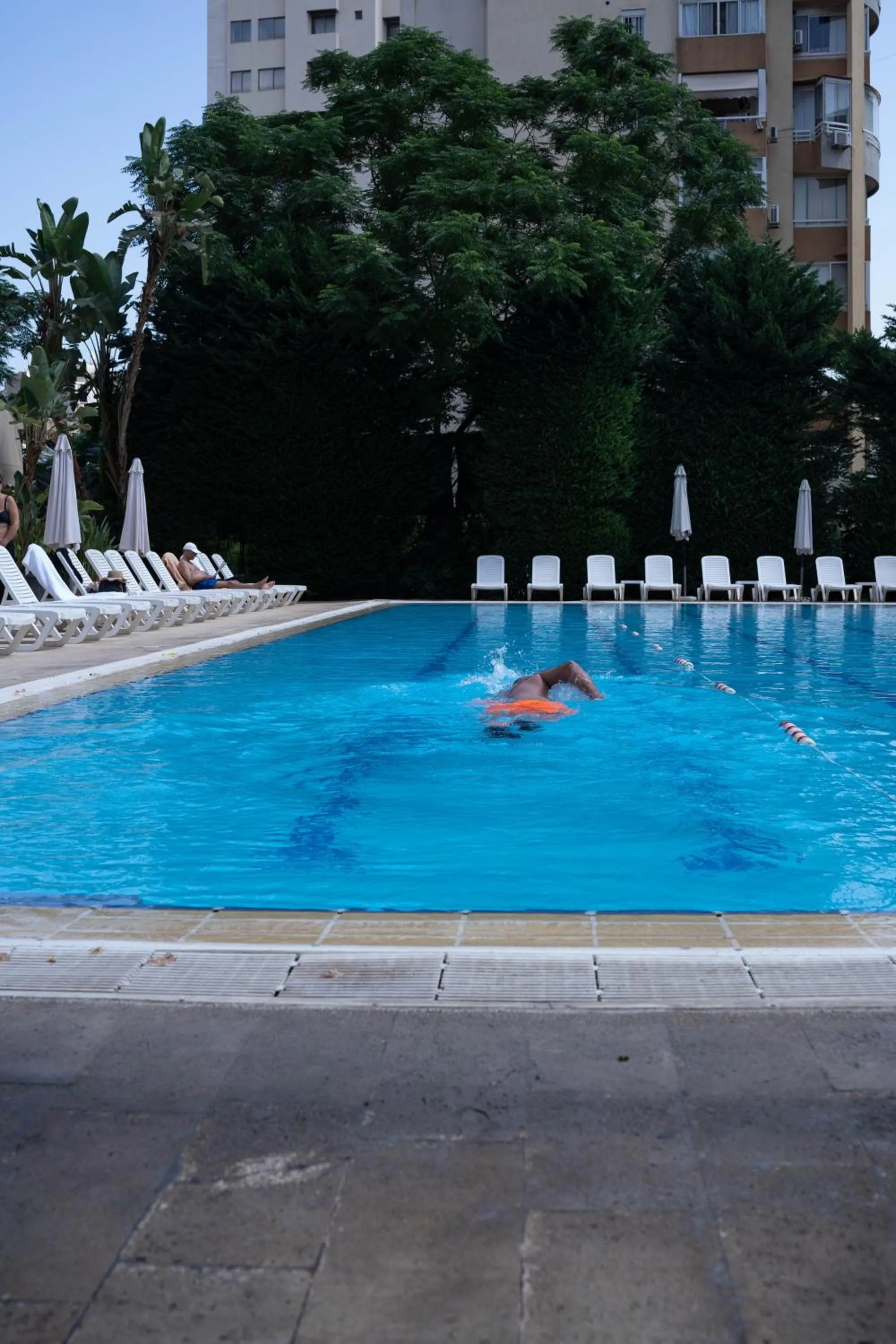 Pool view in Cosmopolitan Hotel