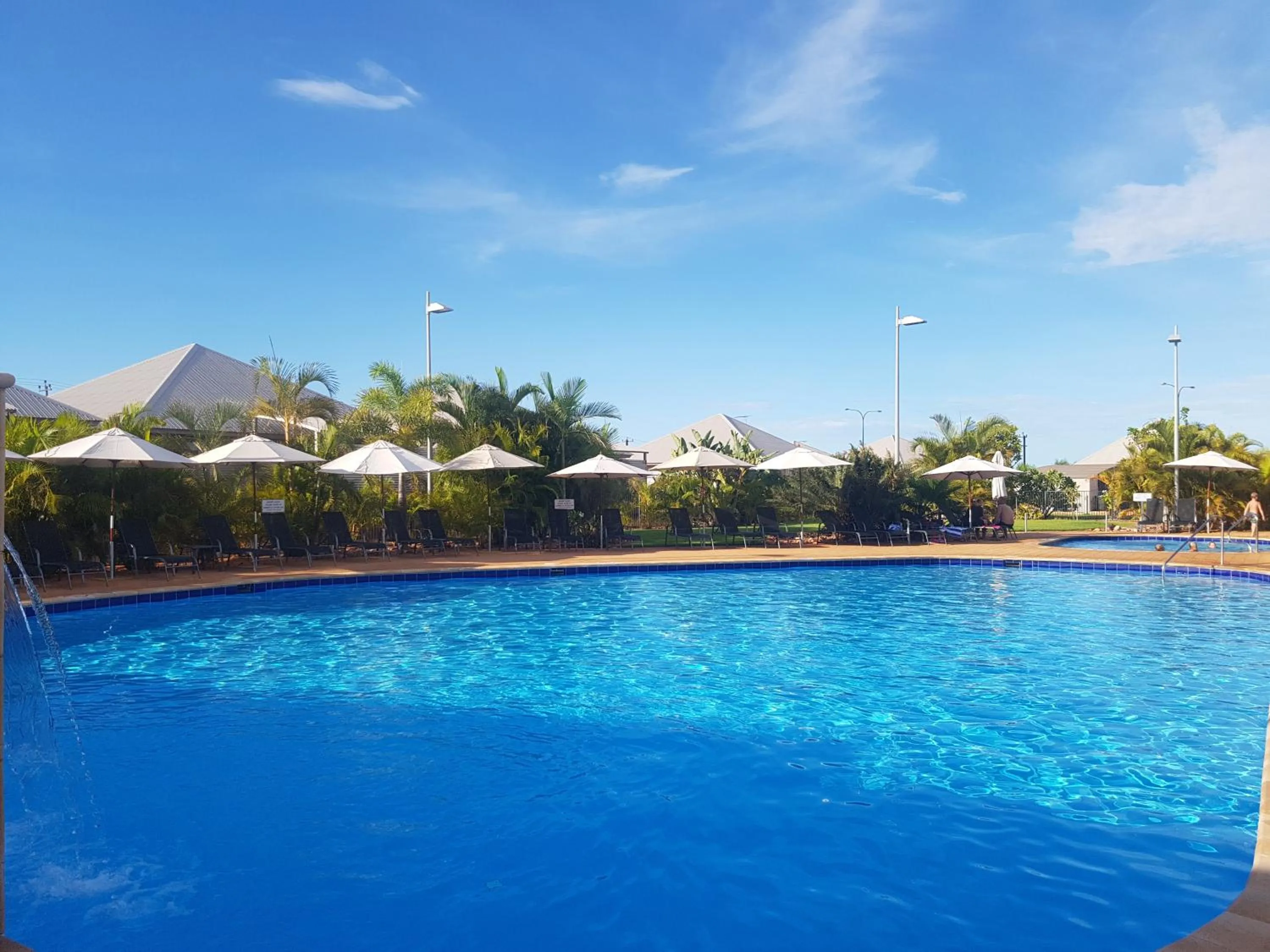 Swimming pool in Exmouth Escape Resort