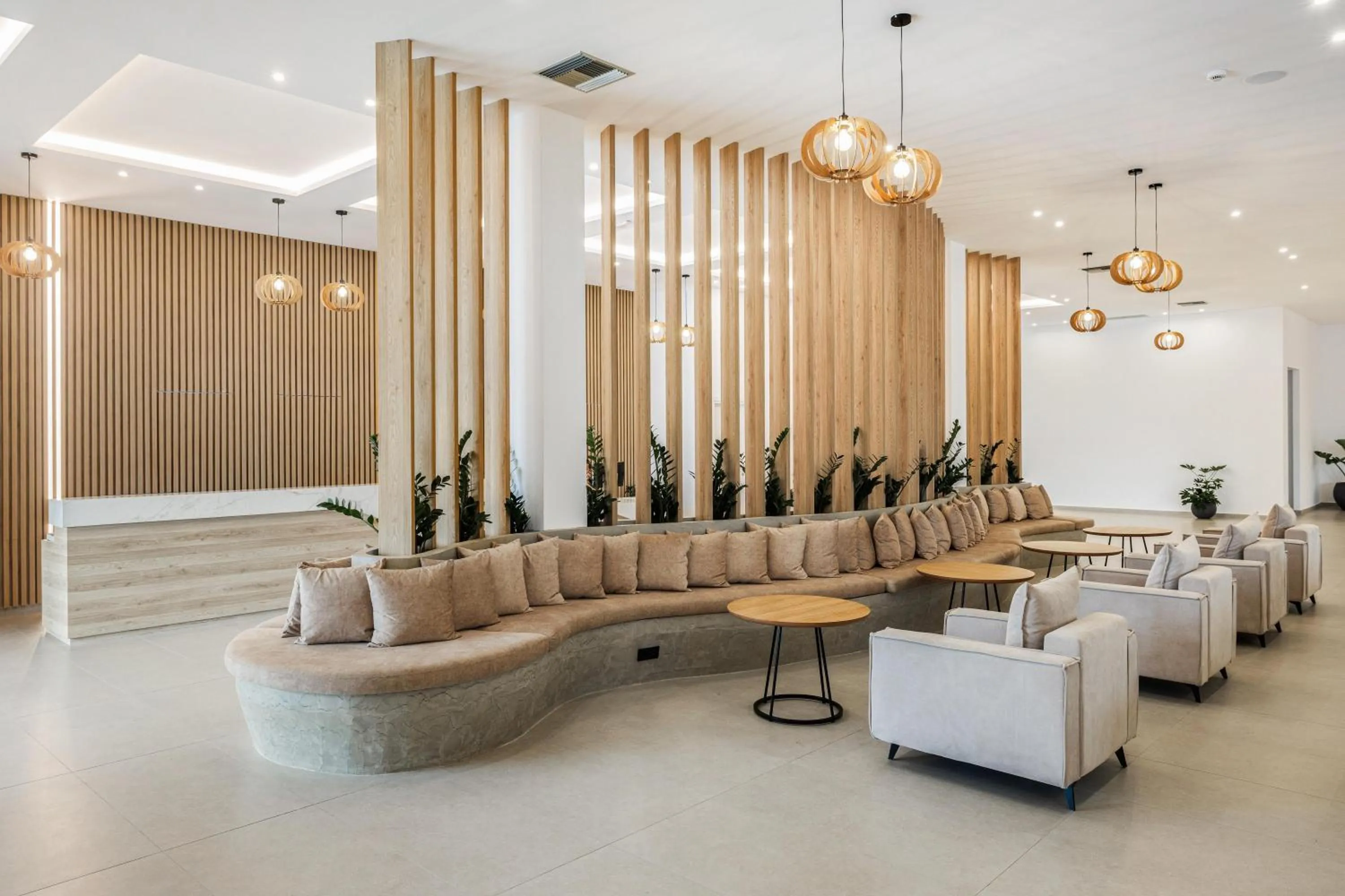 Lobby or reception in White Olive Marine Aquapark