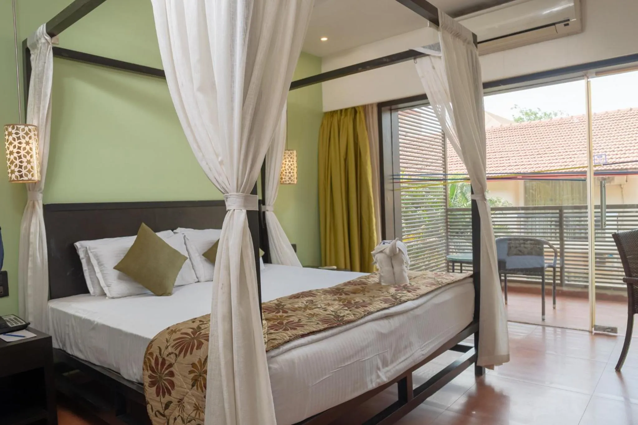 Bed in Kyriad Prestige Calangute Goa by OTHPL
