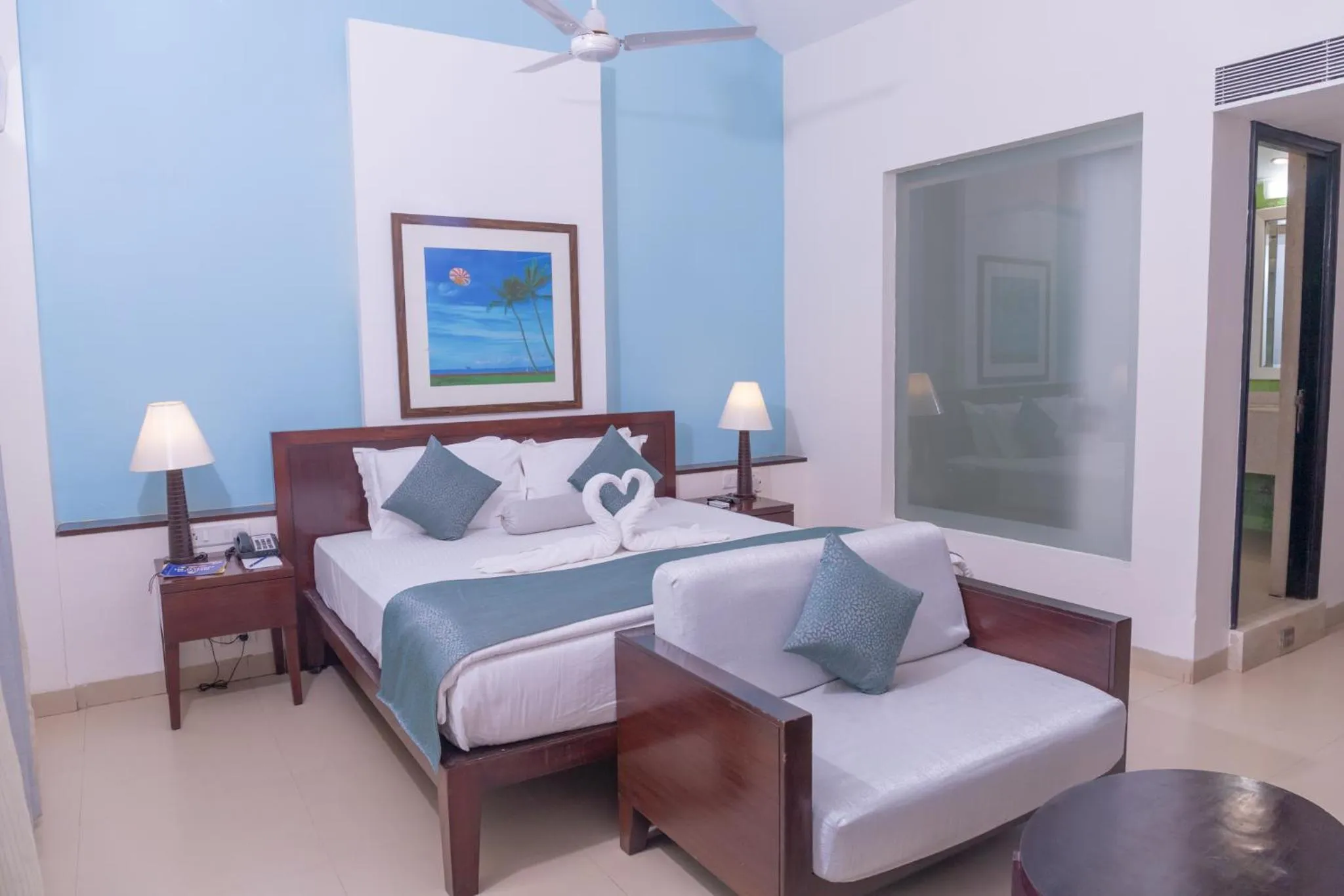 Bed in Kyriad Prestige Calangute Goa by OTHPL