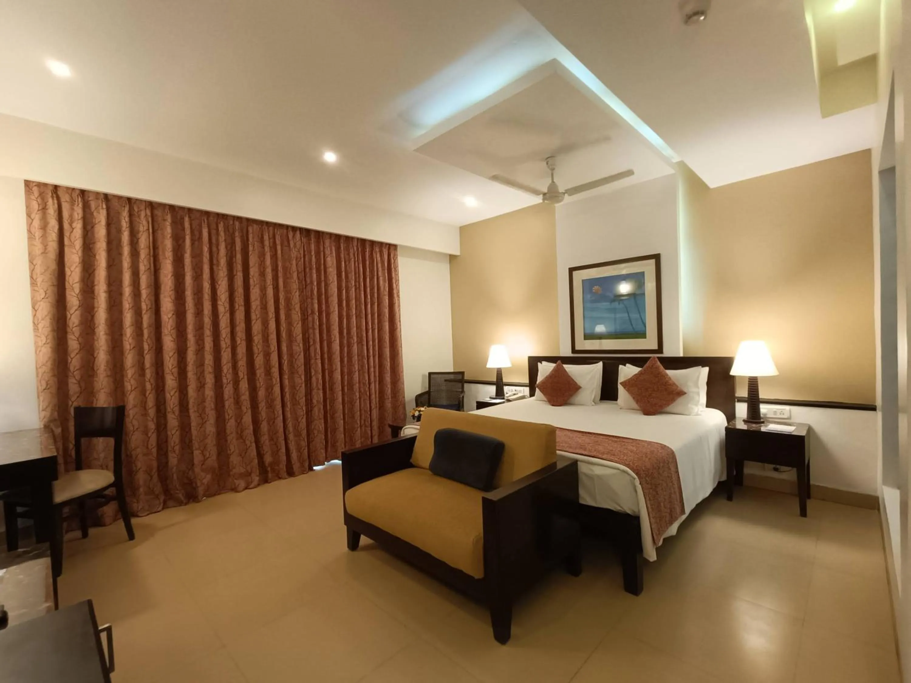 Bed in Kyriad Prestige Calangute Goa by OTHPL