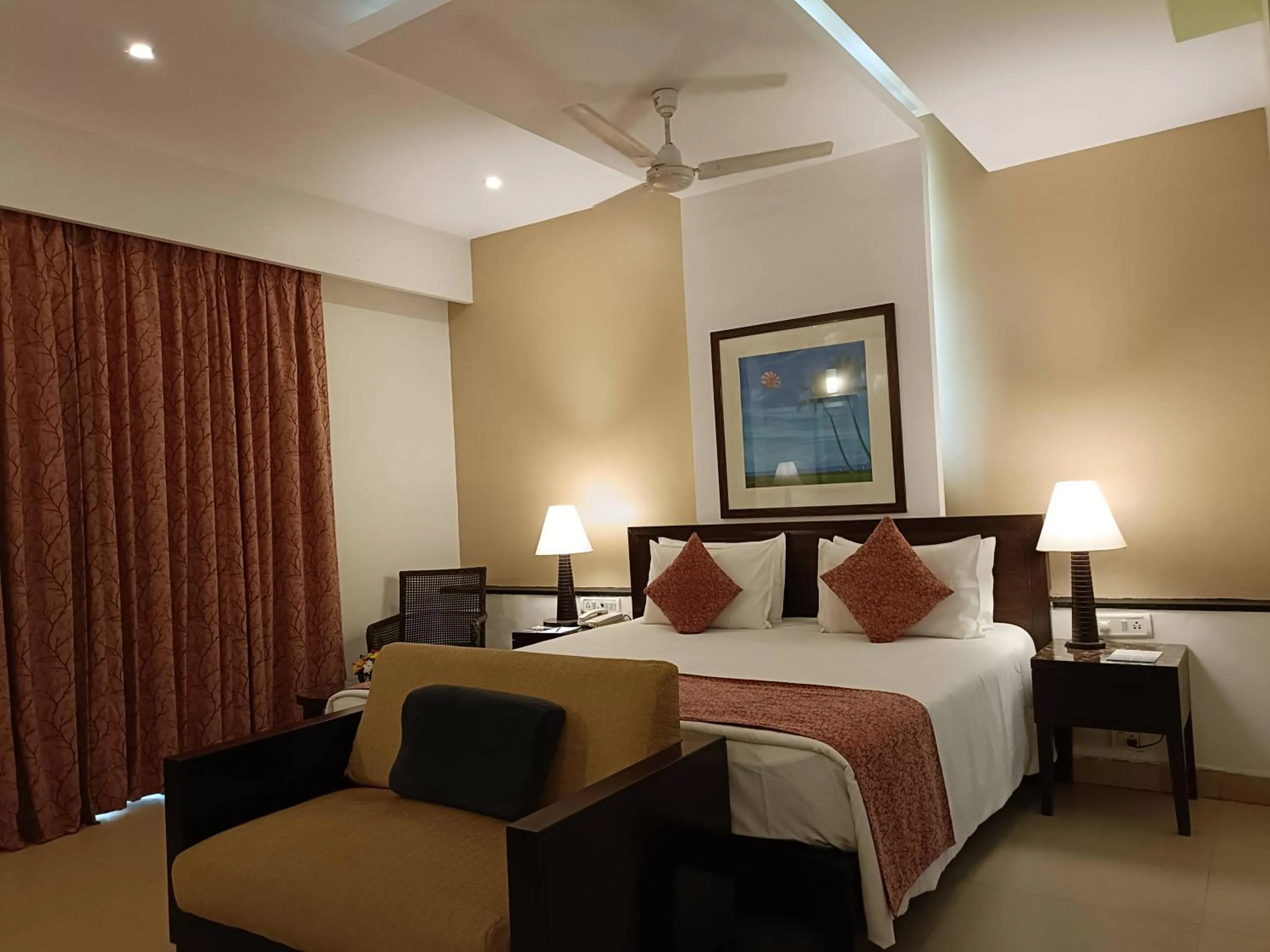 Bed in Kyriad Prestige Calangute Goa by OTHPL