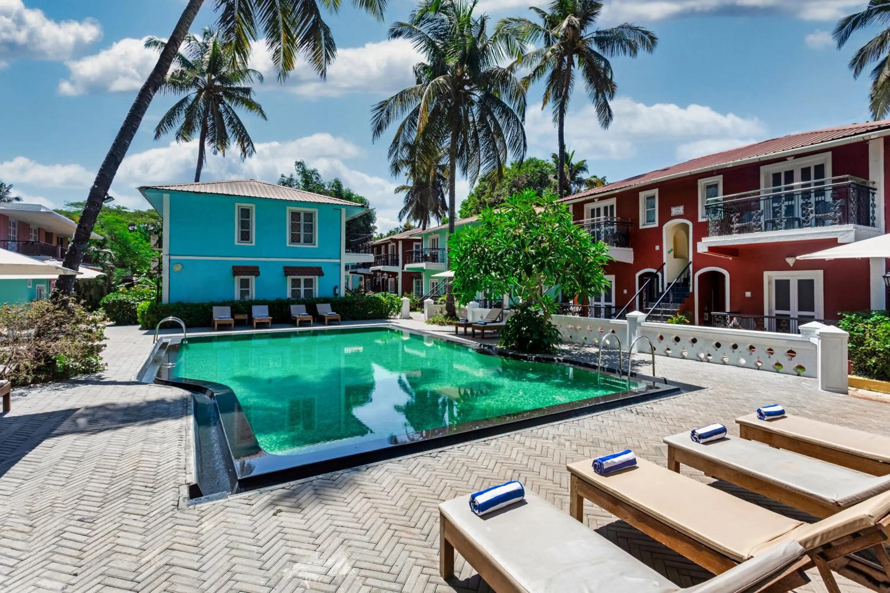 Pool view in Aldeia Santa Rita - Candolim