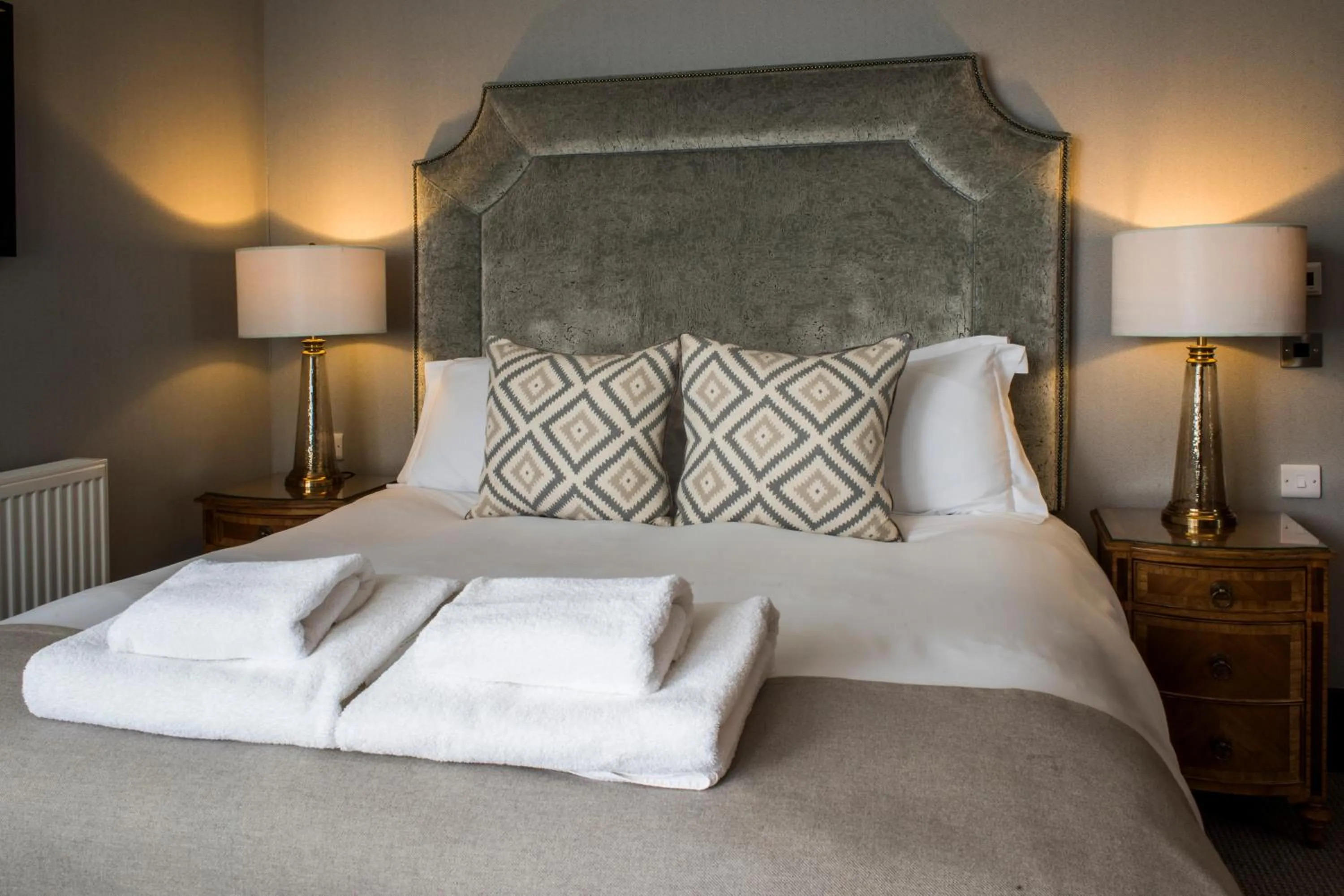 Bed in Kinnettles Hotel & Spa