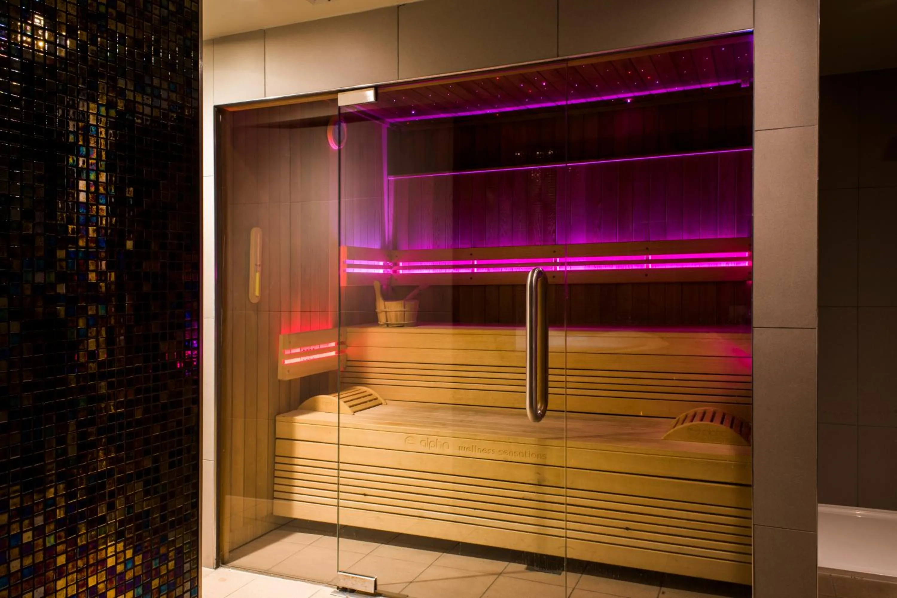 Sauna in Kinnettles Hotel & Spa