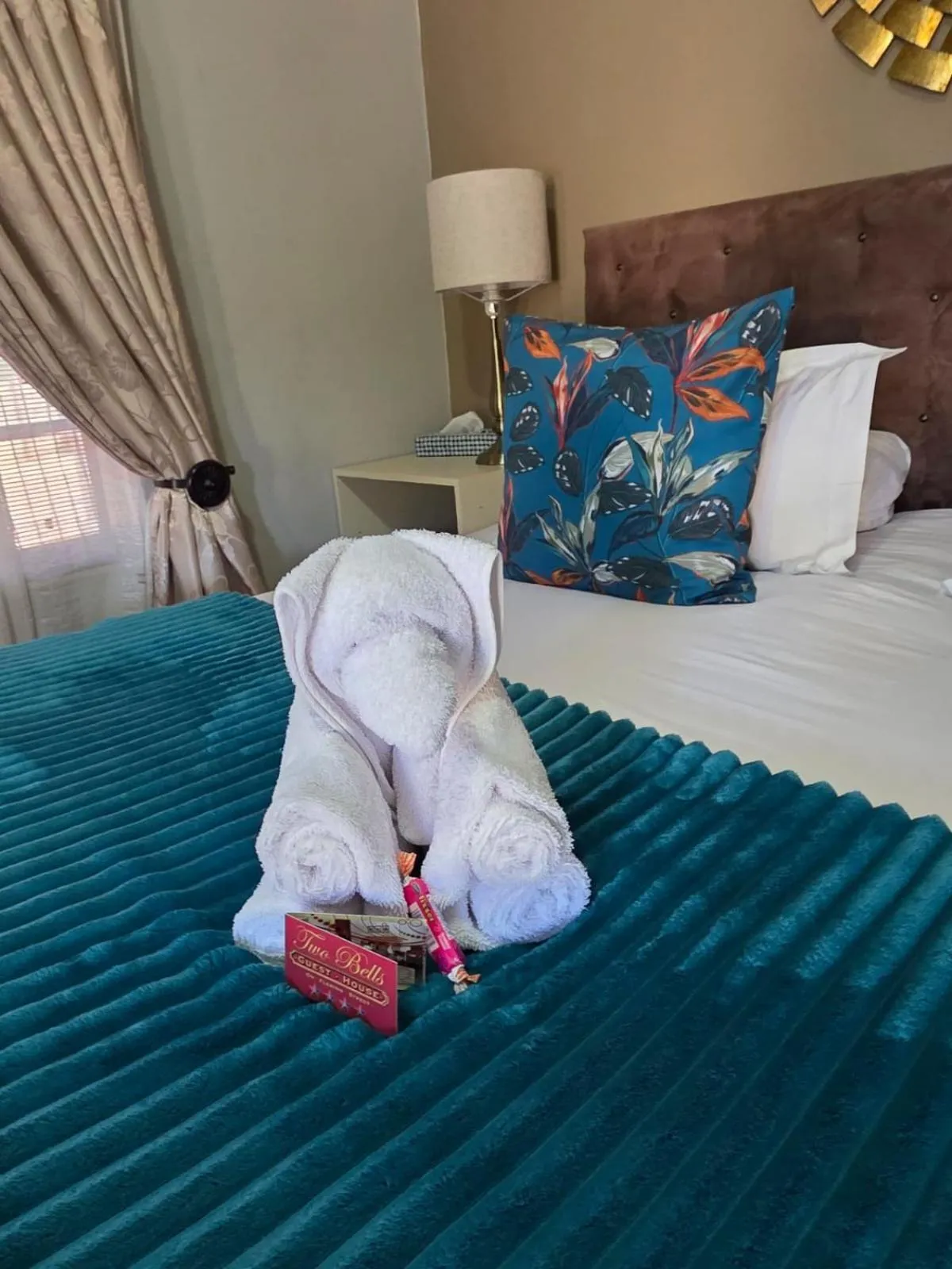 Bed in Two Bells Guest House