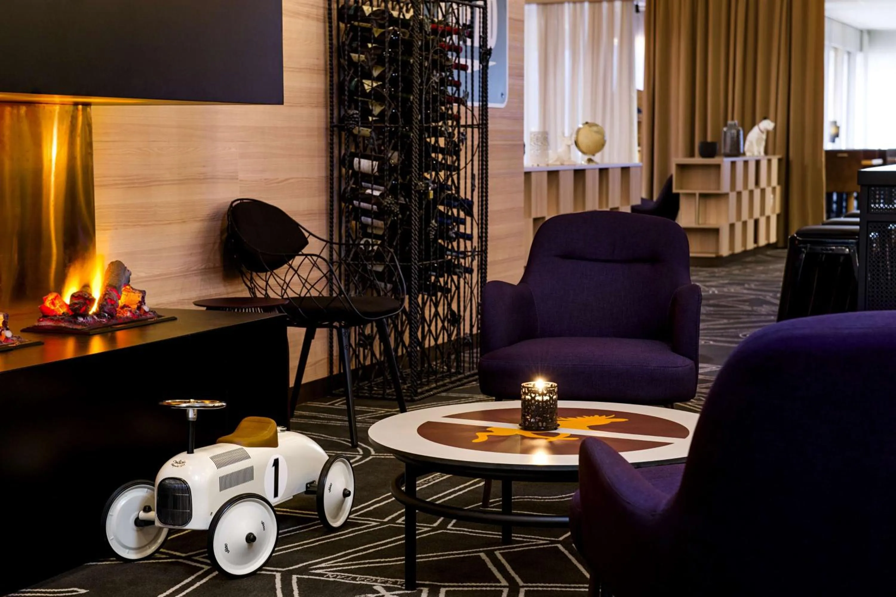 Lobby or reception in Scandic Gävle Väst