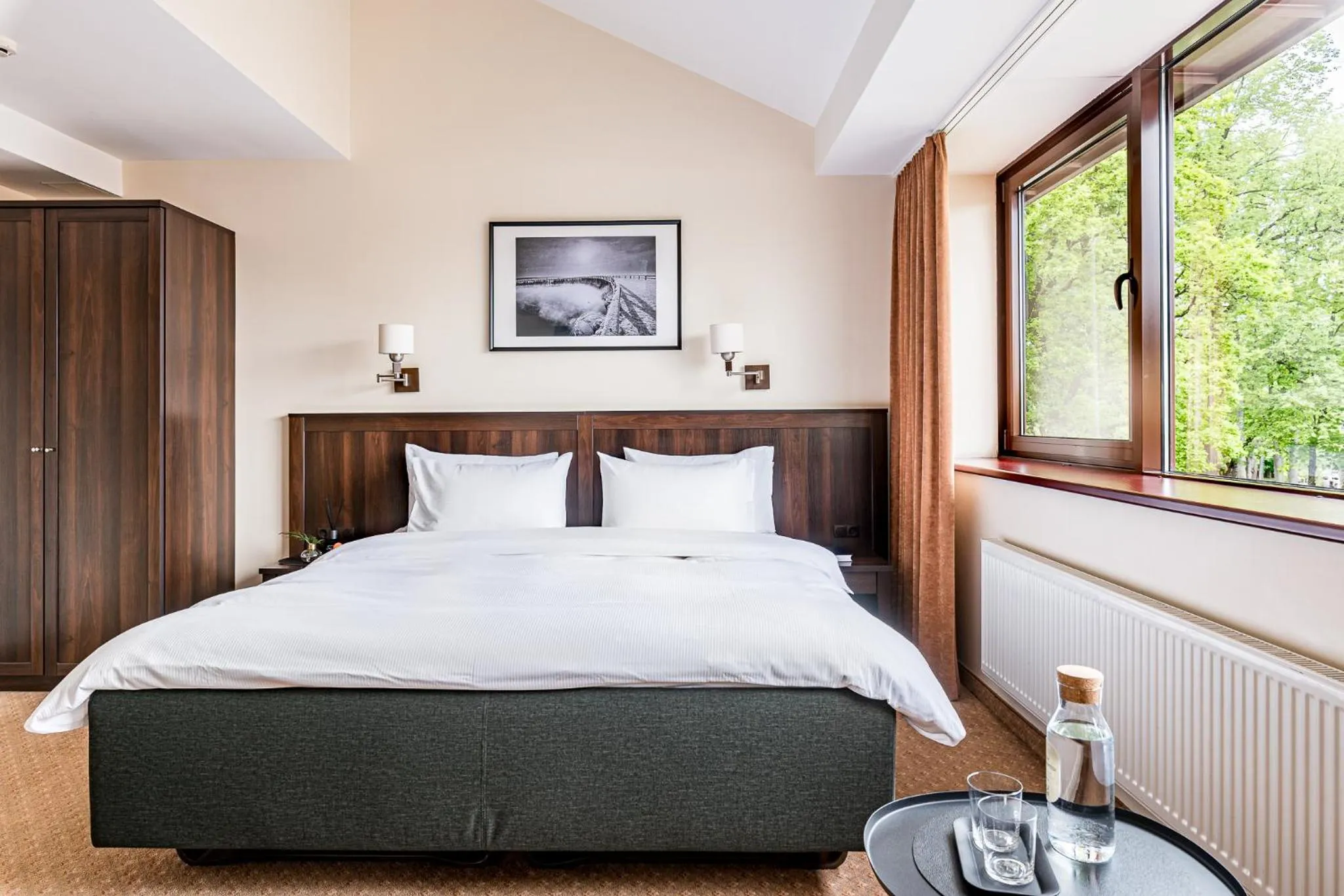 Bed in Kerpė Hotel & SPA