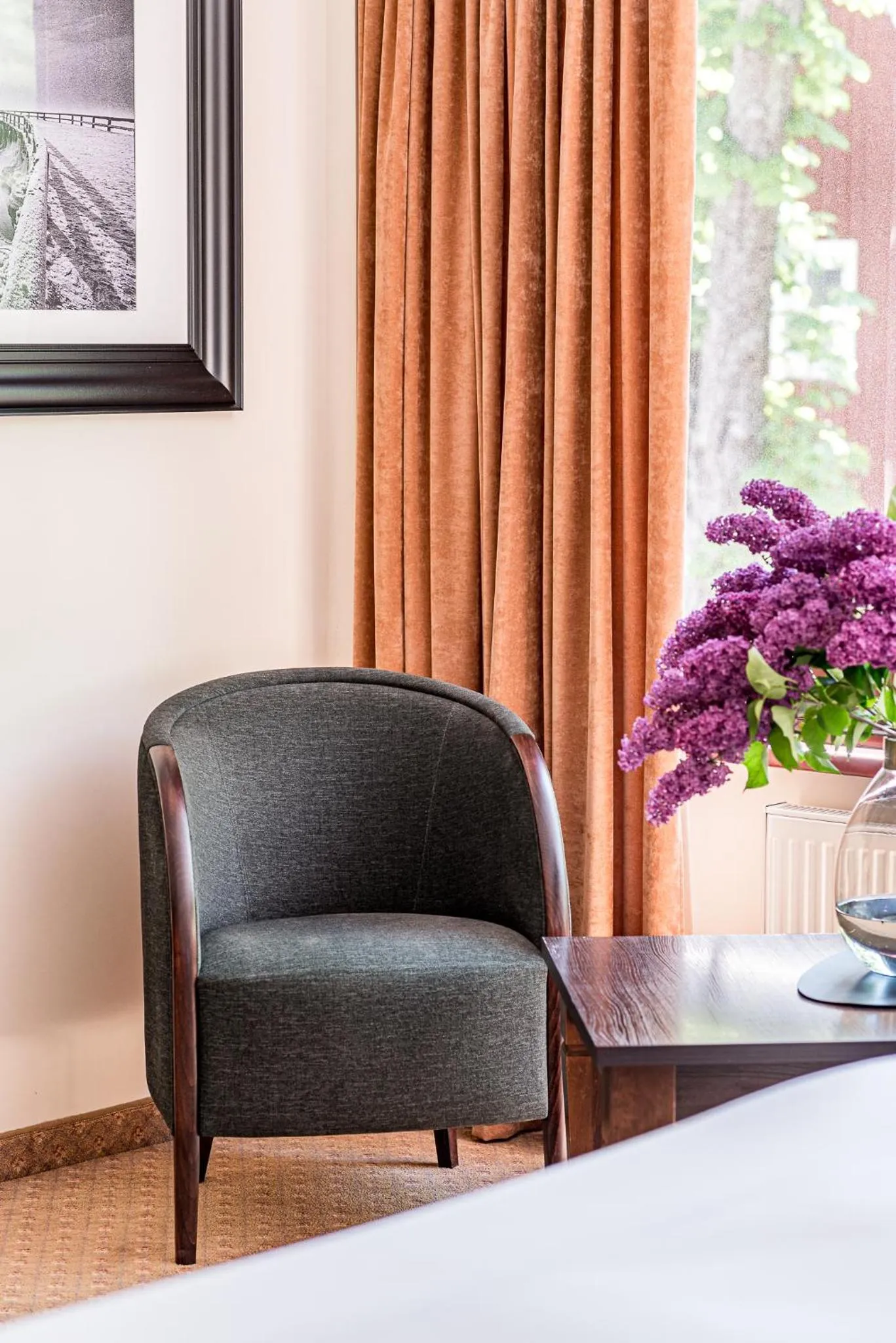 Seating area in Kerpė Hotel & SPA