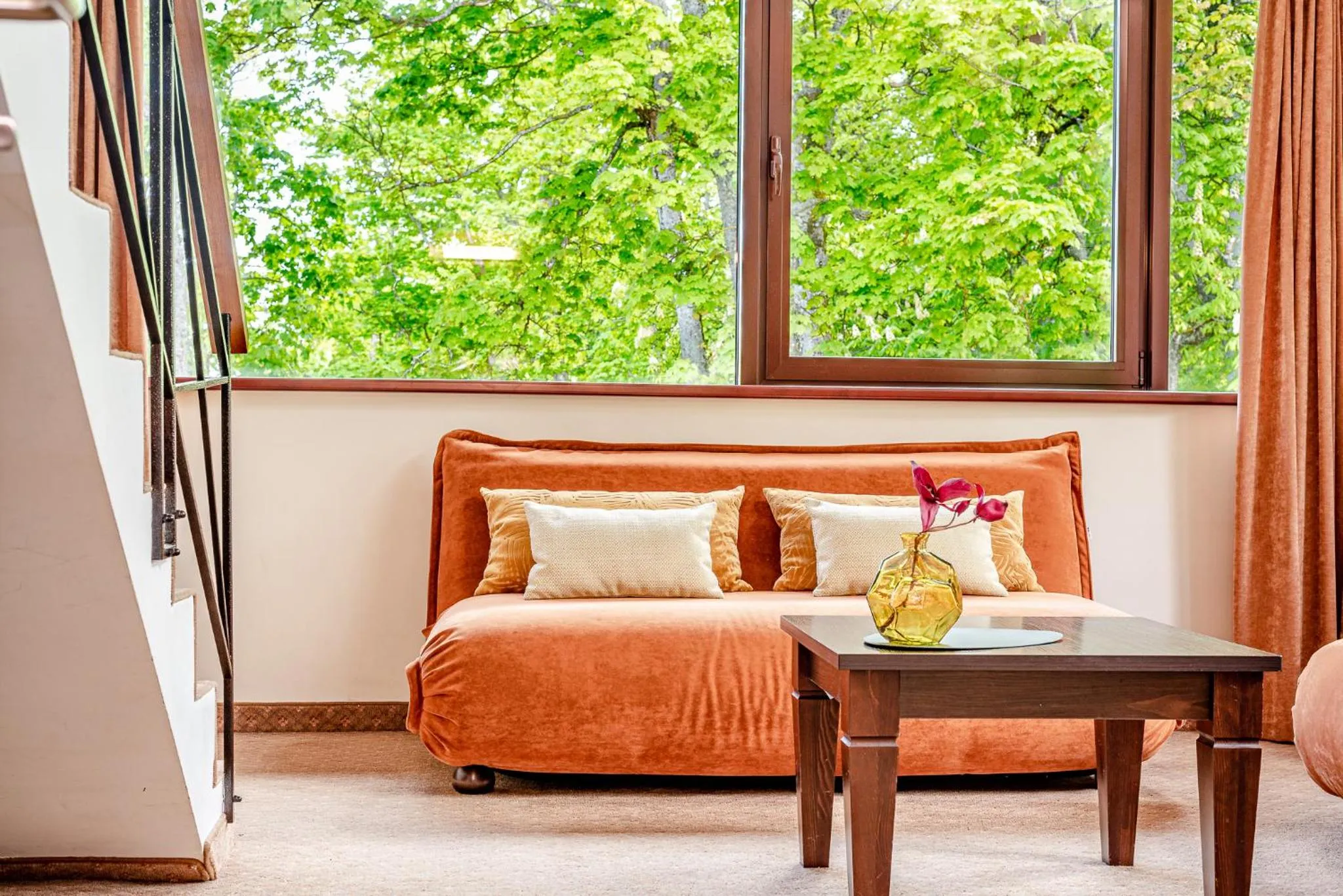 Seating area in Kerpė Hotel & SPA