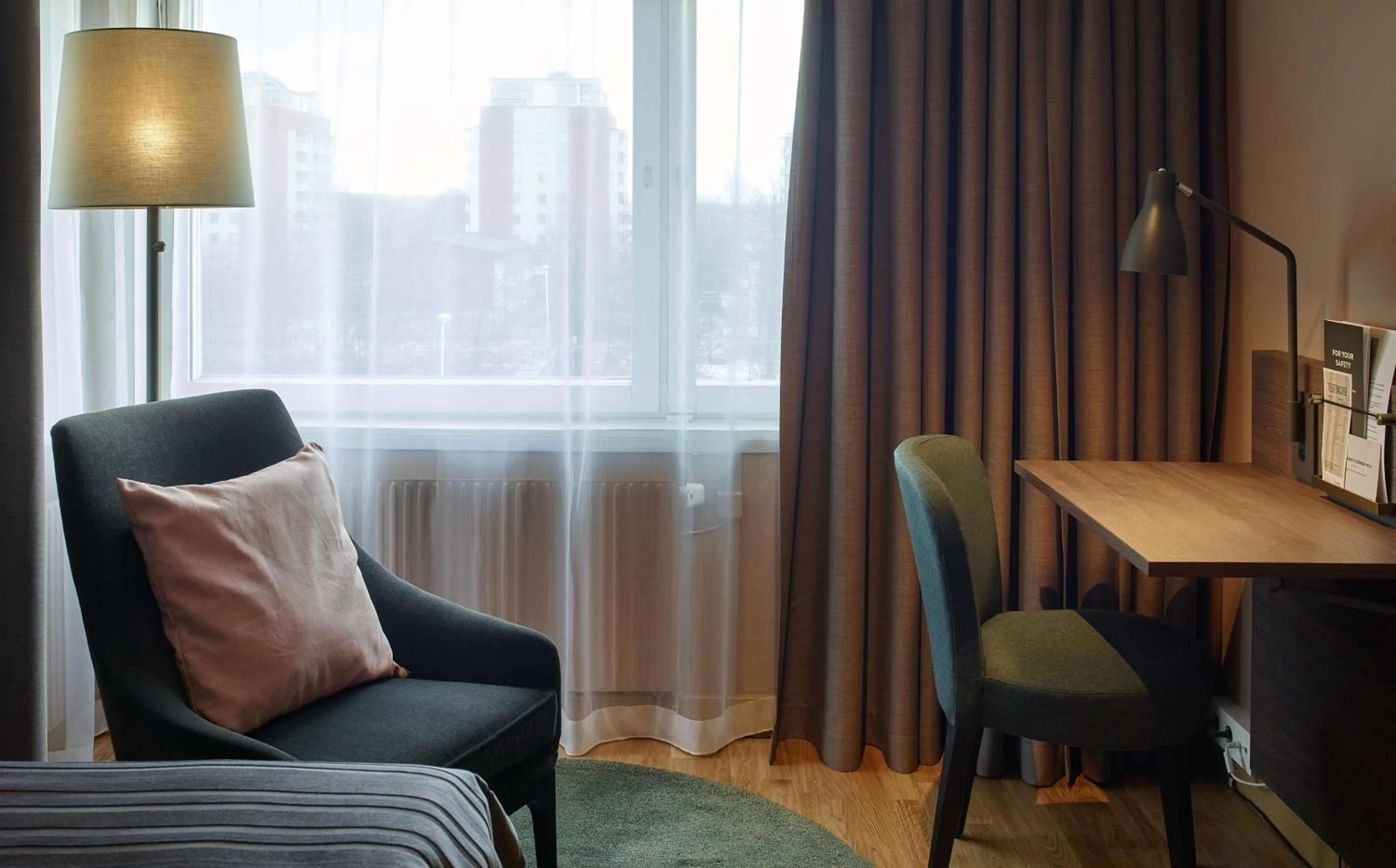 Bedroom in Scandic CH